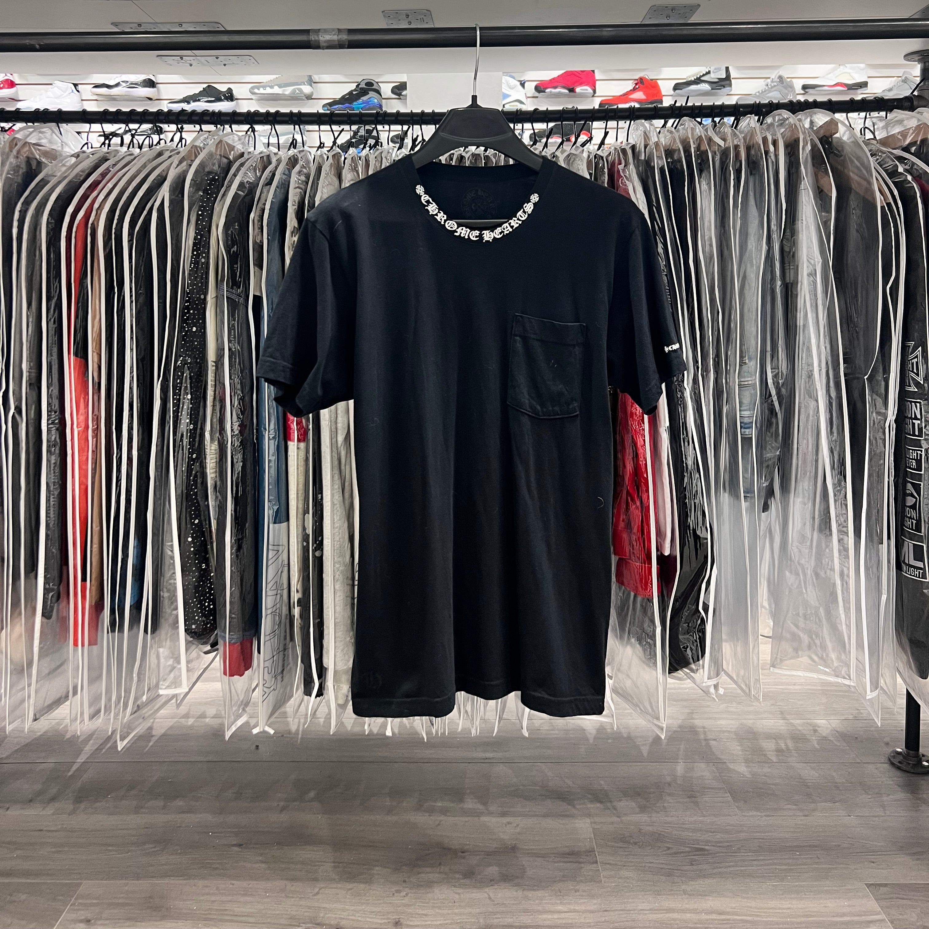 Chrome Hearts Neck Logo Black (Lightly Worn)