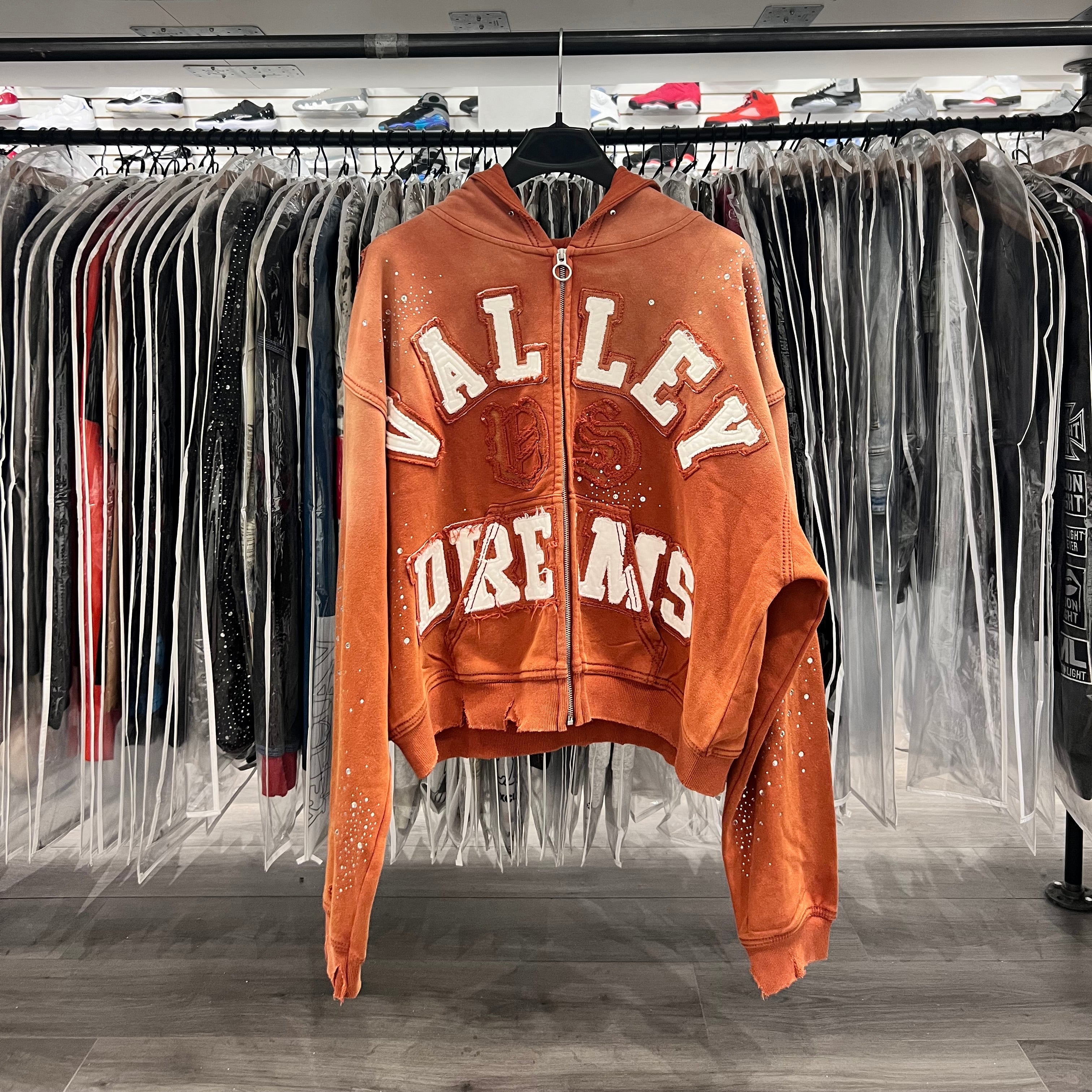 Vale Forever Burnt Orange Classico Zip Up