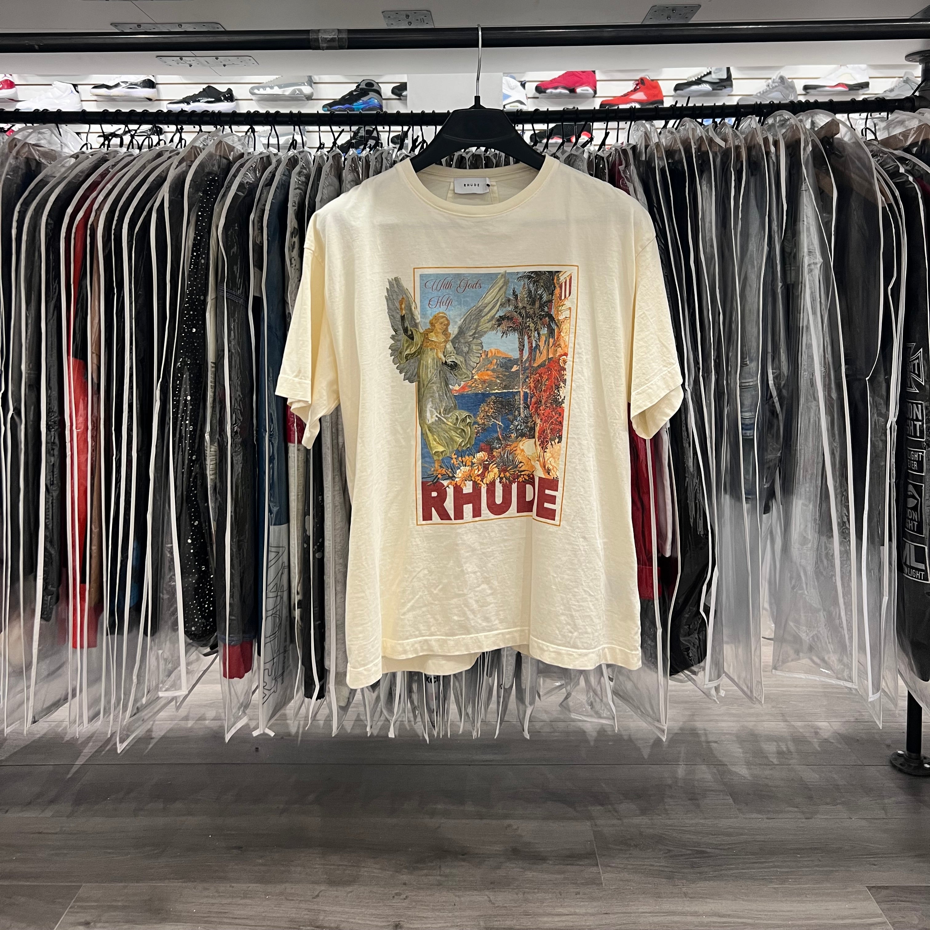 Rhude Angel Tee White