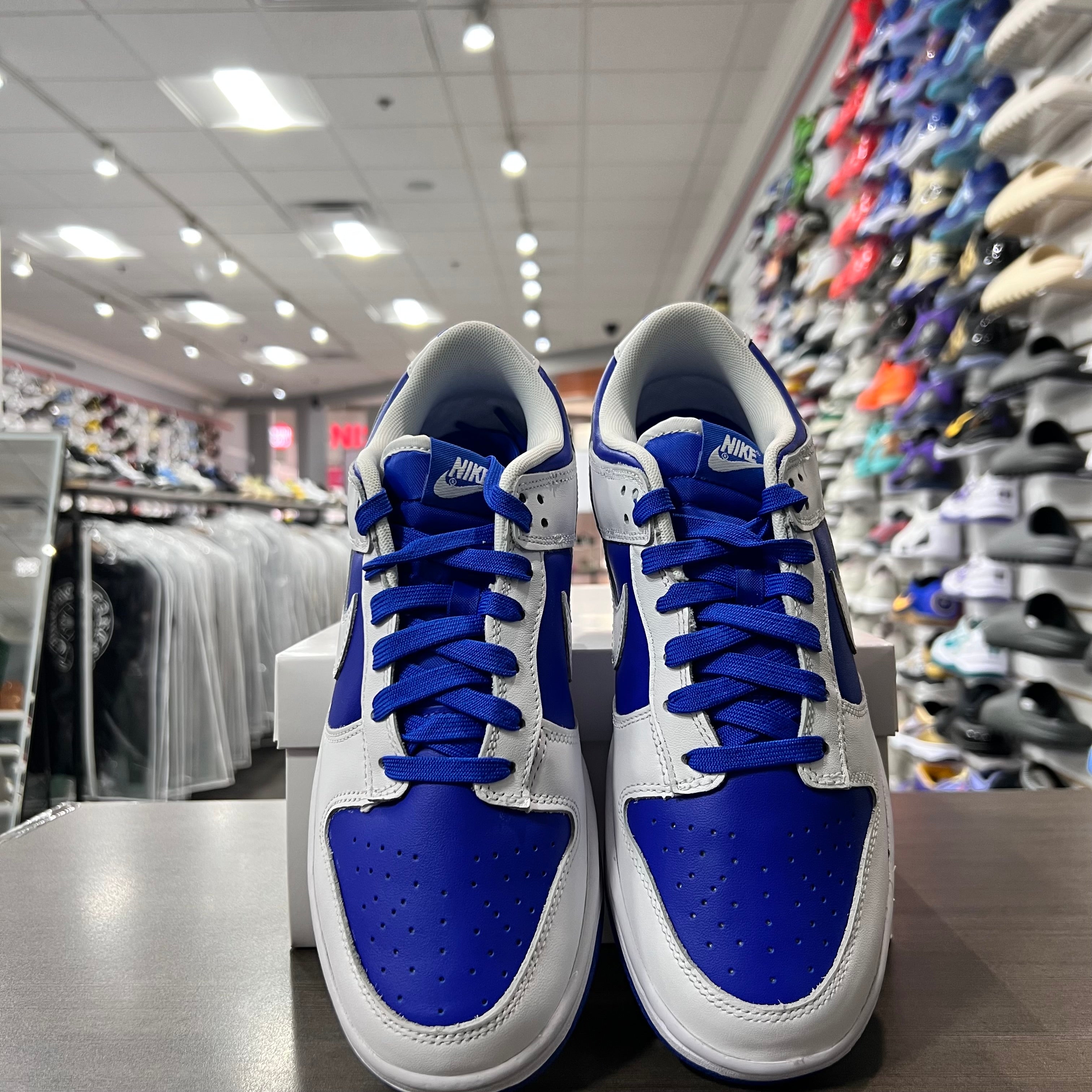 Nike Dunk Low Mens Racer Blue (Lightly Worn+Replacement Box)
