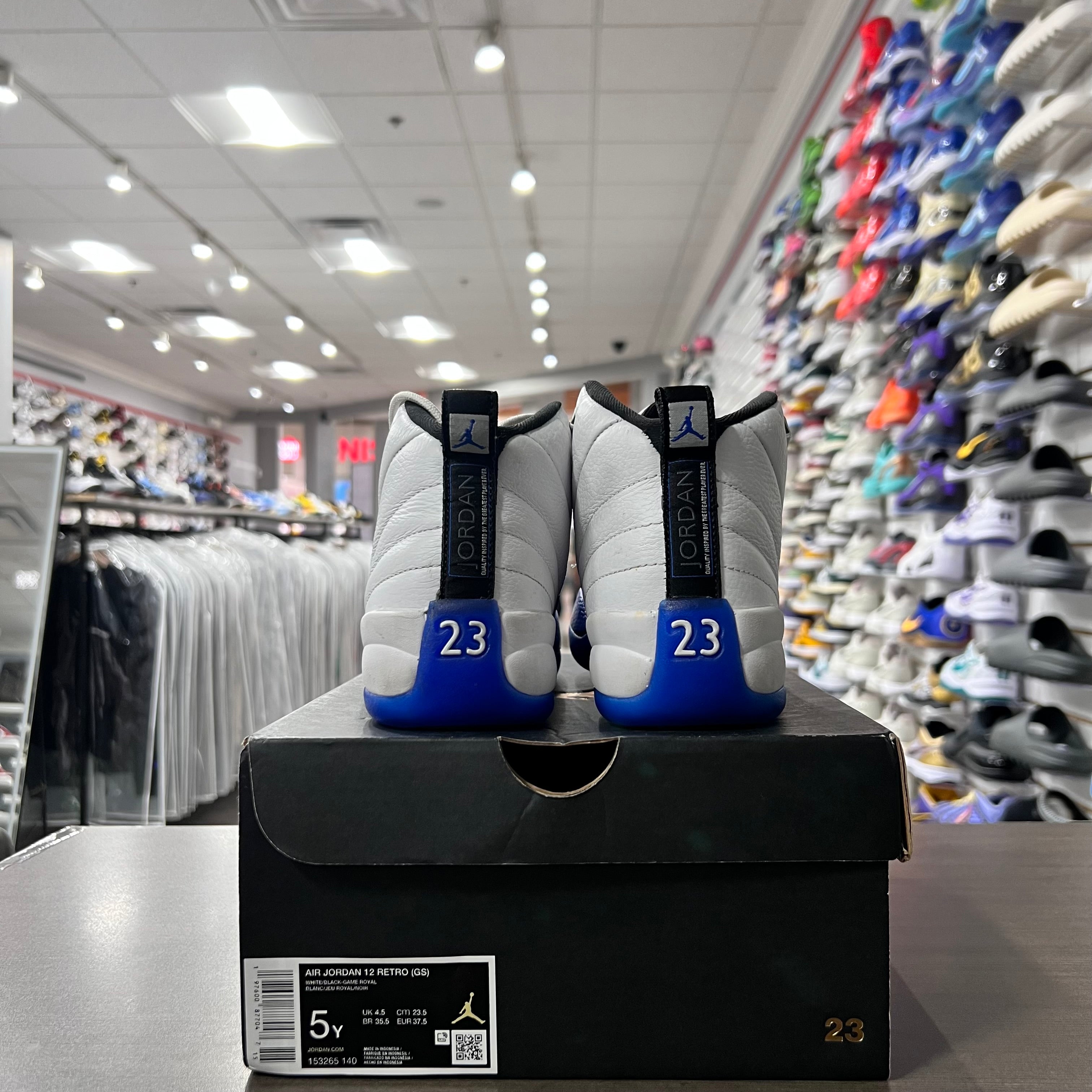 Jordan Retro 12 Gs Blueberry (Lightly Worn)