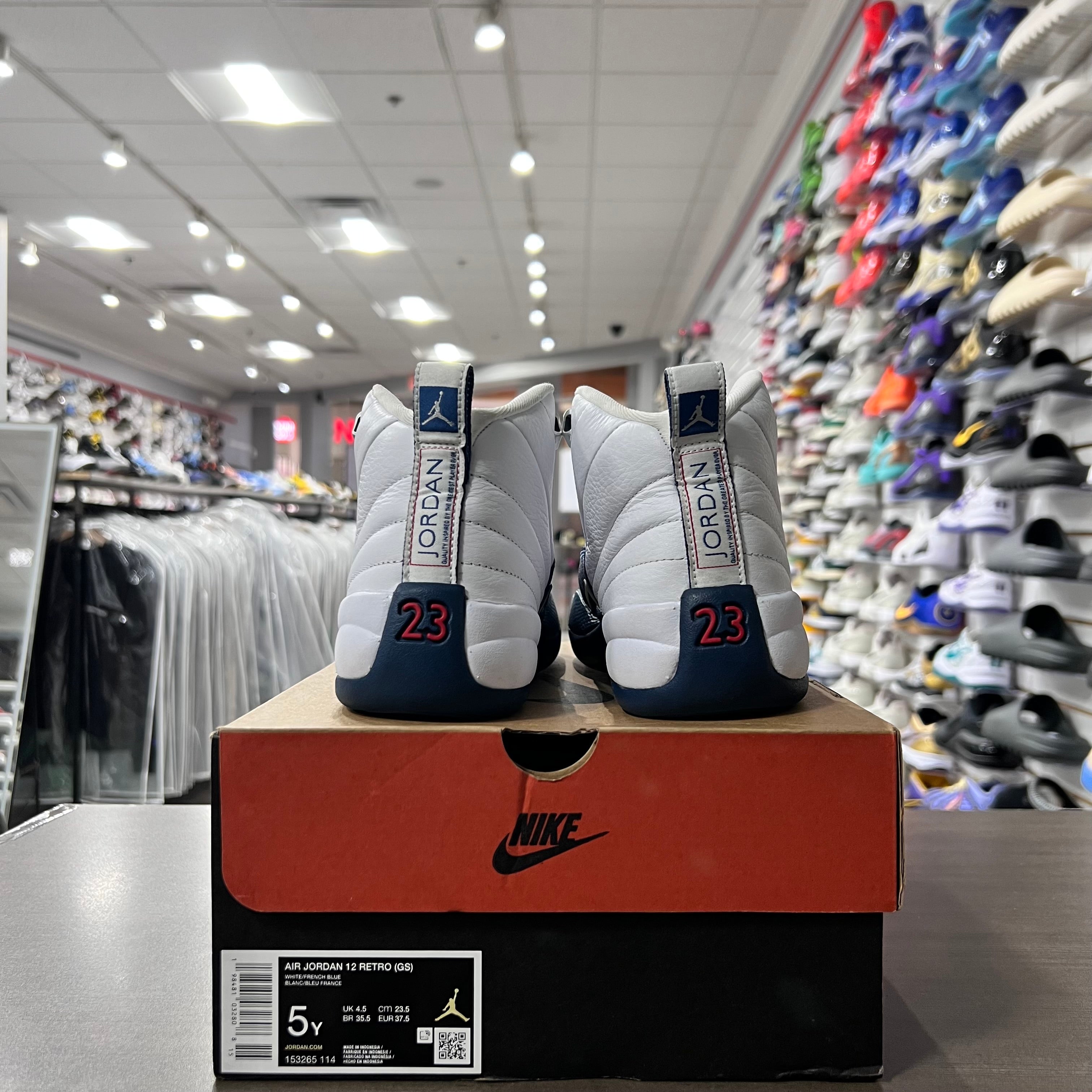 Jordan Retro 12 Gs French Blue (Lightly Worn)