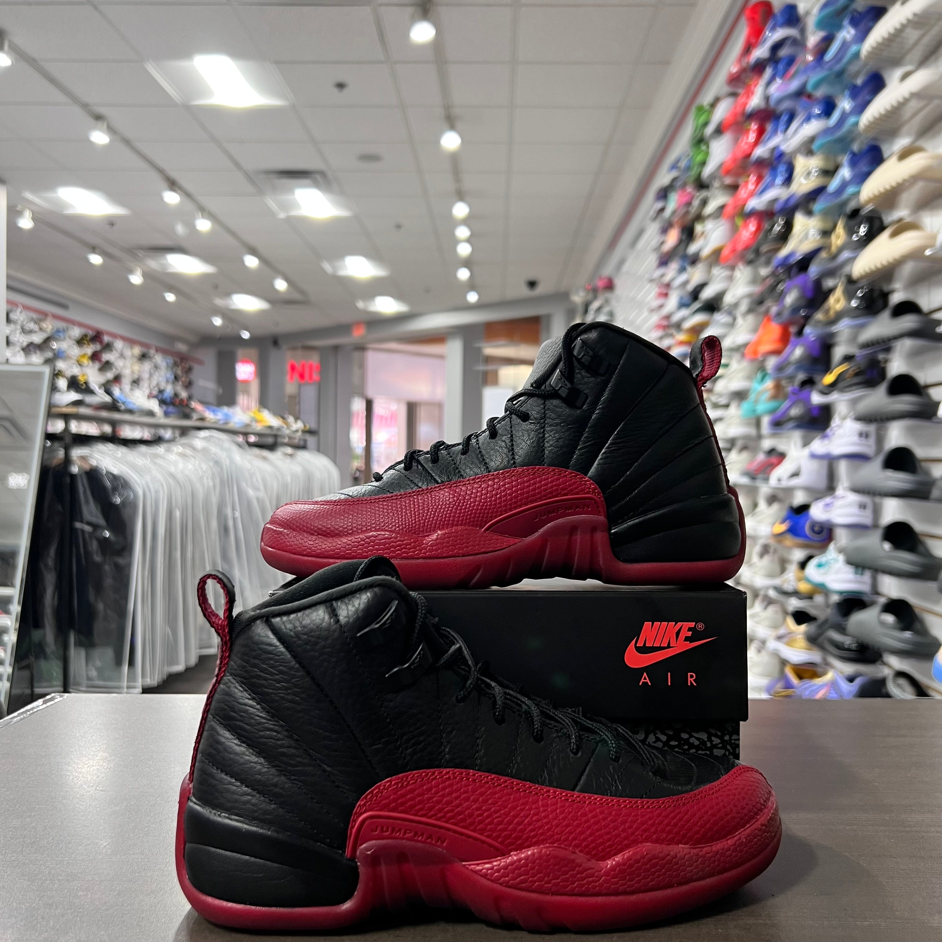 Jordan Retro 12 Gs Flu Game (Lightly Worn+Replacement Box)