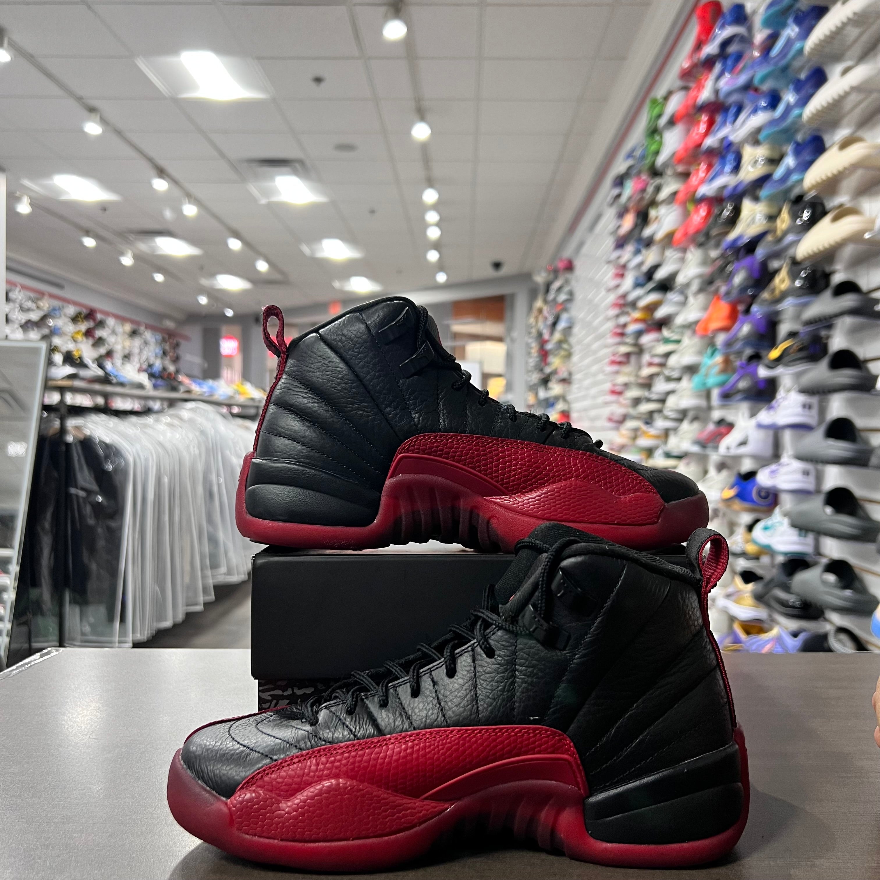 Jordan Retro 12 Gs Flu Game (Lightly Worn+Replacement Box)