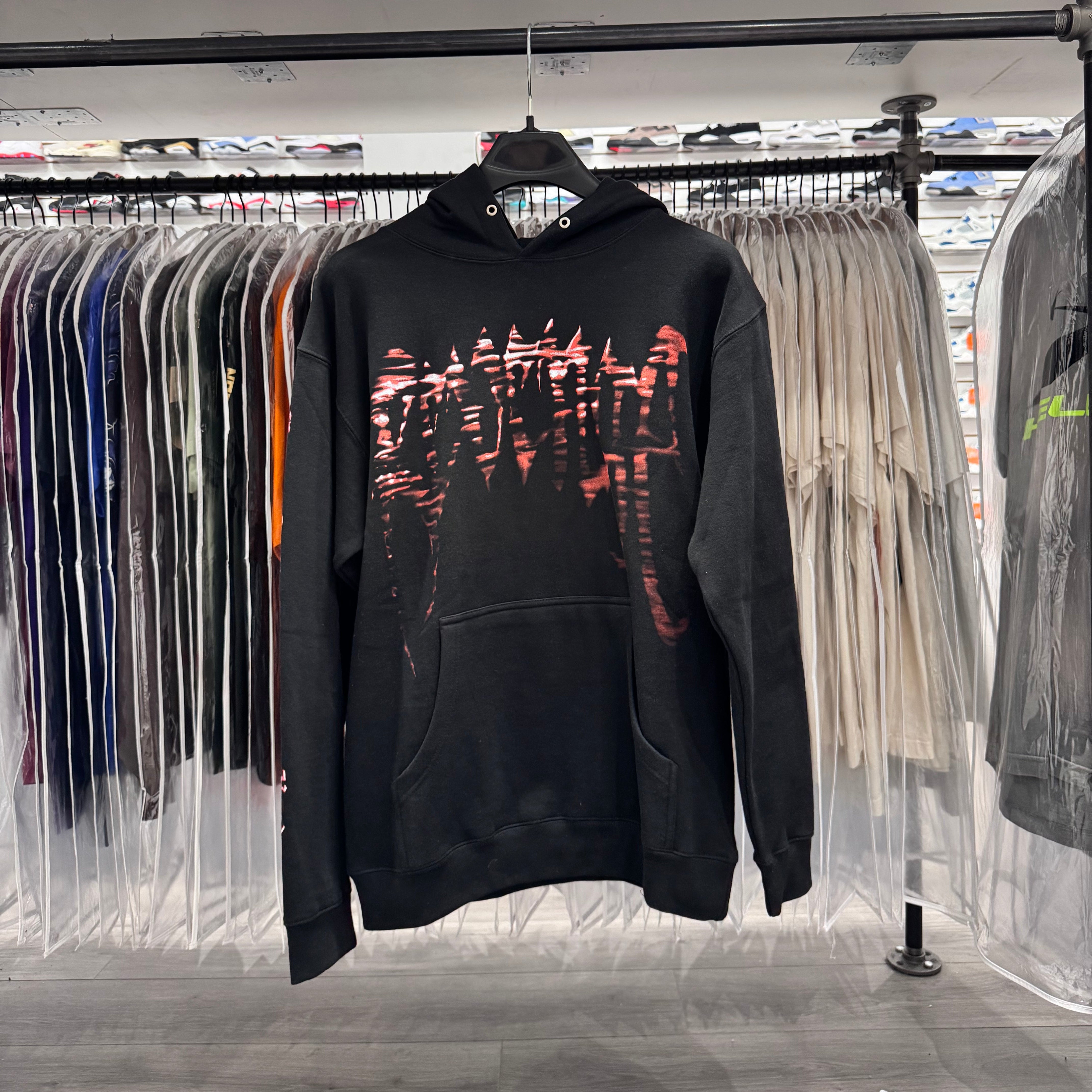 Revenge Hoodie Static Red