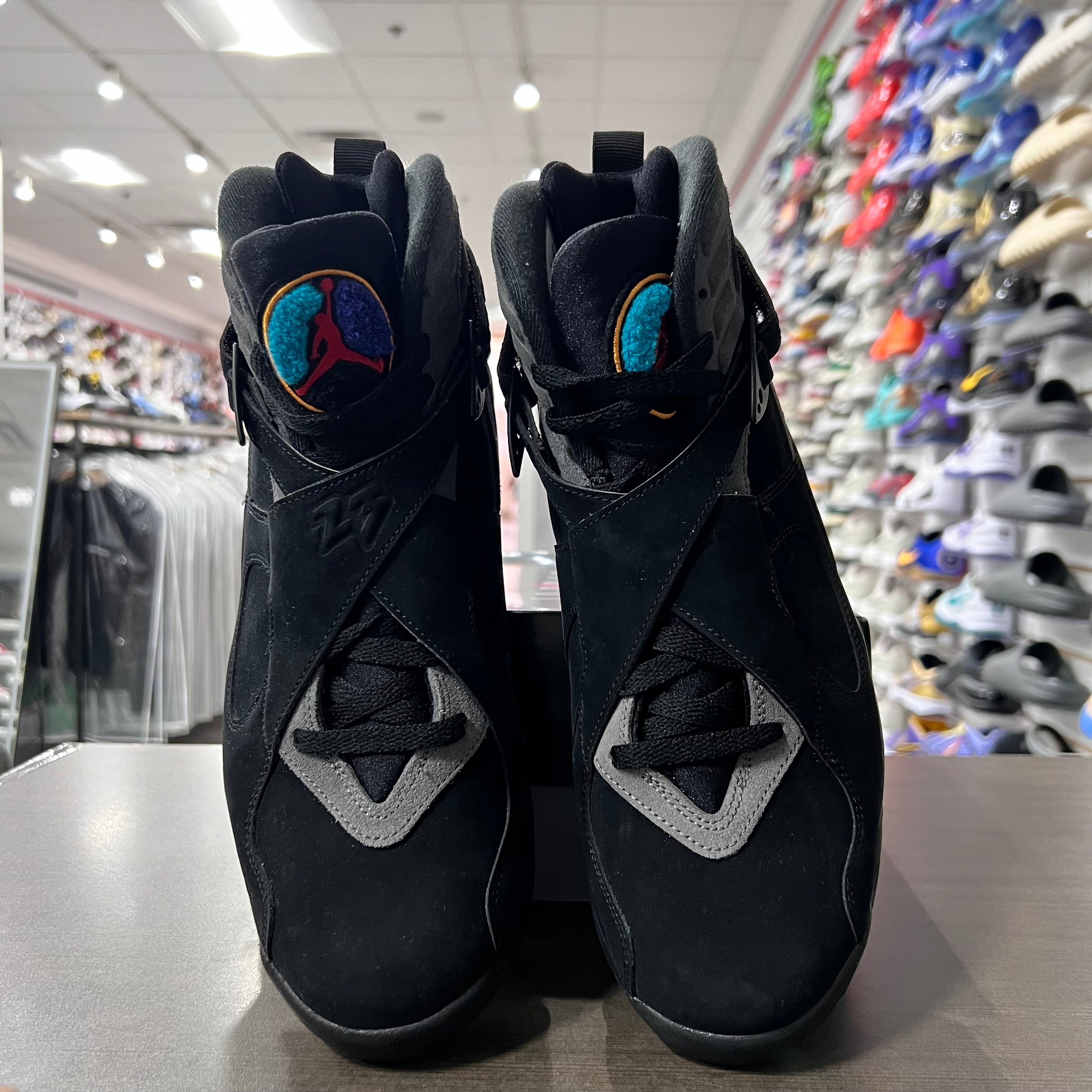 Jordan Retro 8 Mens Aqua (2025)(Lightly Worn)