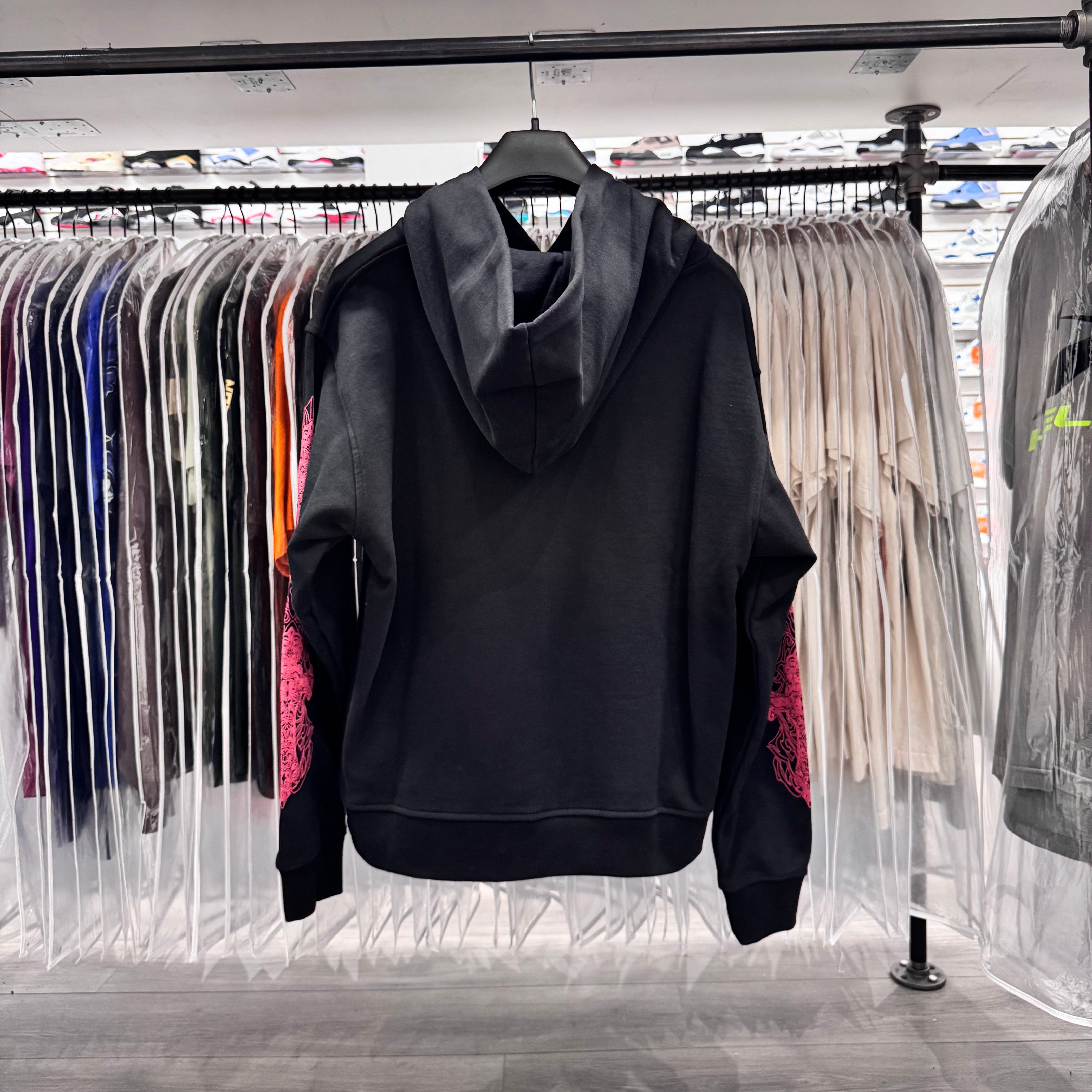 Revenge Cross Hoodie Black