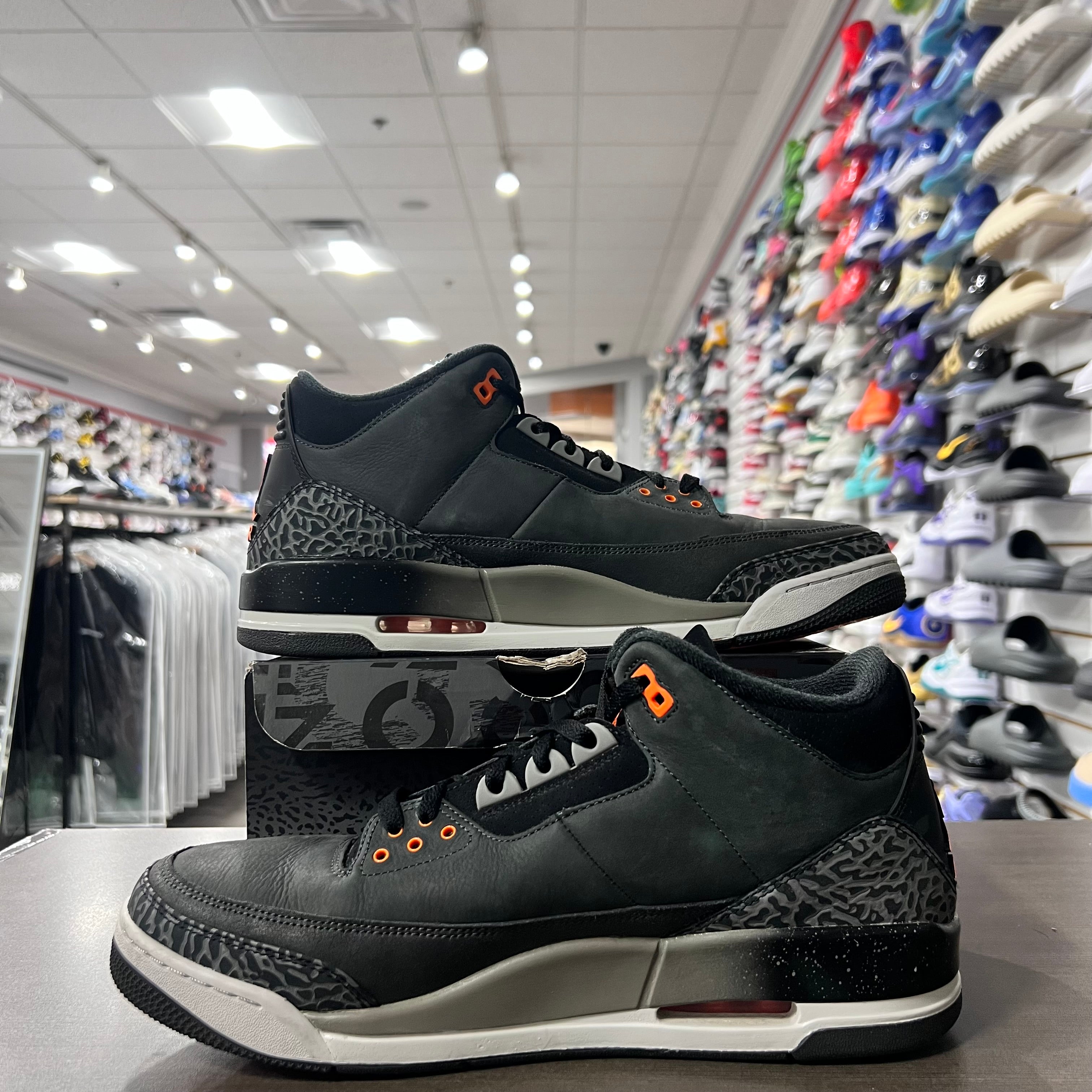 Jordan Retro 3 Mens Fear (Lightly Worn)