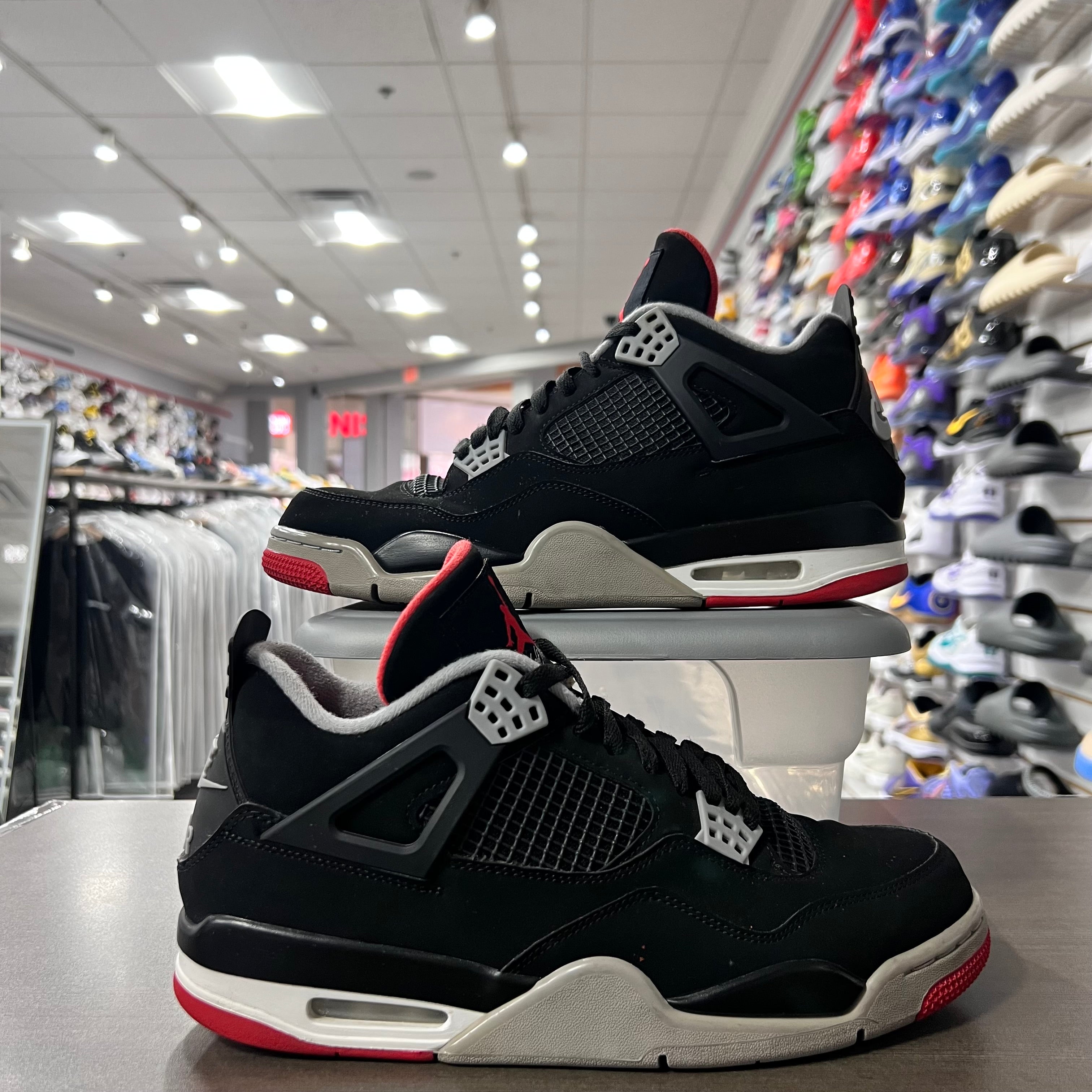 Jordan Retro 4 Mens Bred (2019)(Lightly Worn+Replacement Box)