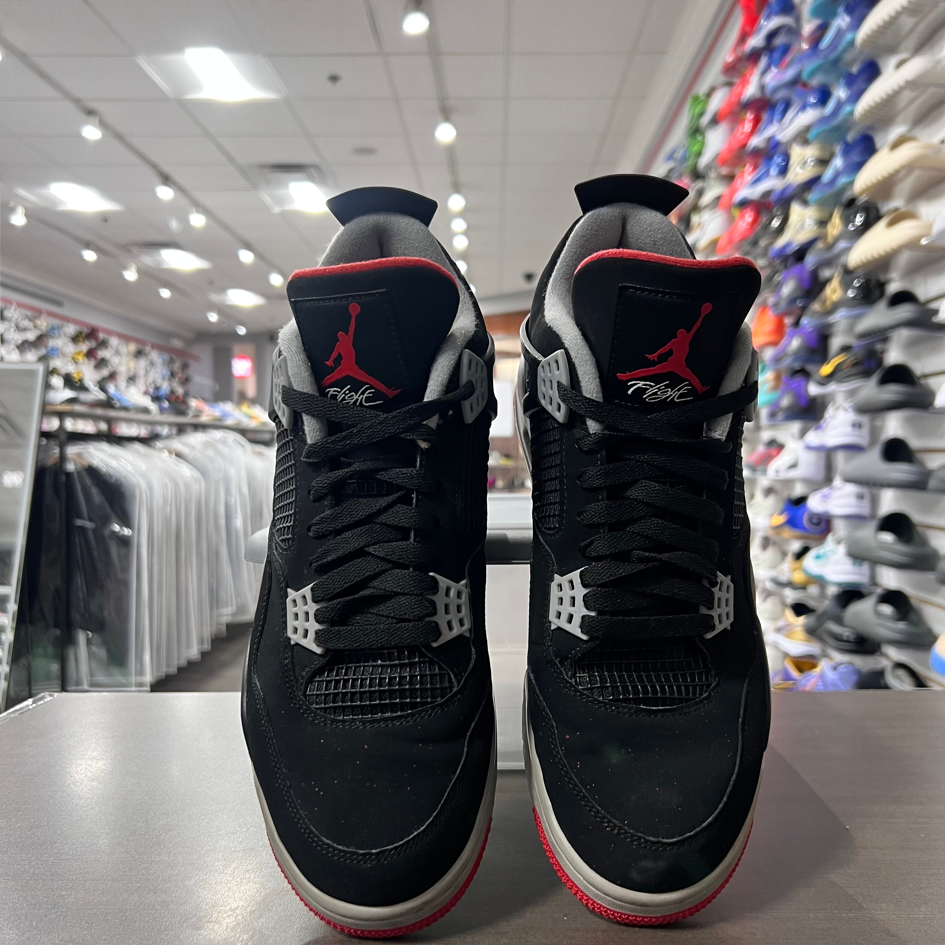 Jordan Retro 4 Mens Bred (2019)(Lightly Worn+Replacement Box)