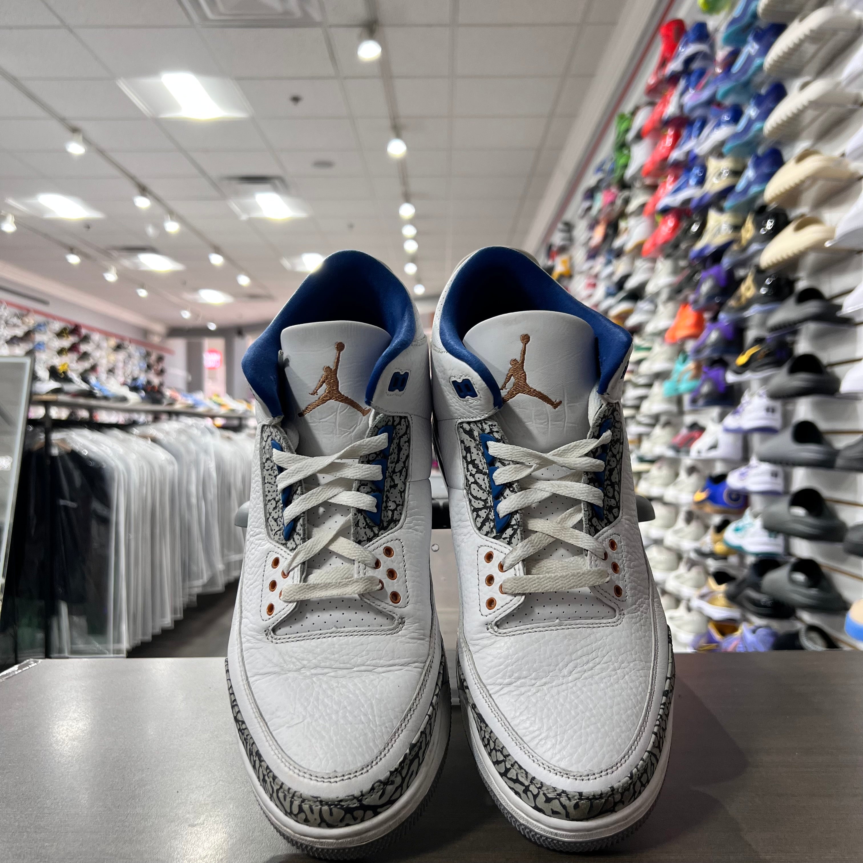 Jordan Retro 3 Mens Wizard (Lightly Worn+Replacement Box)