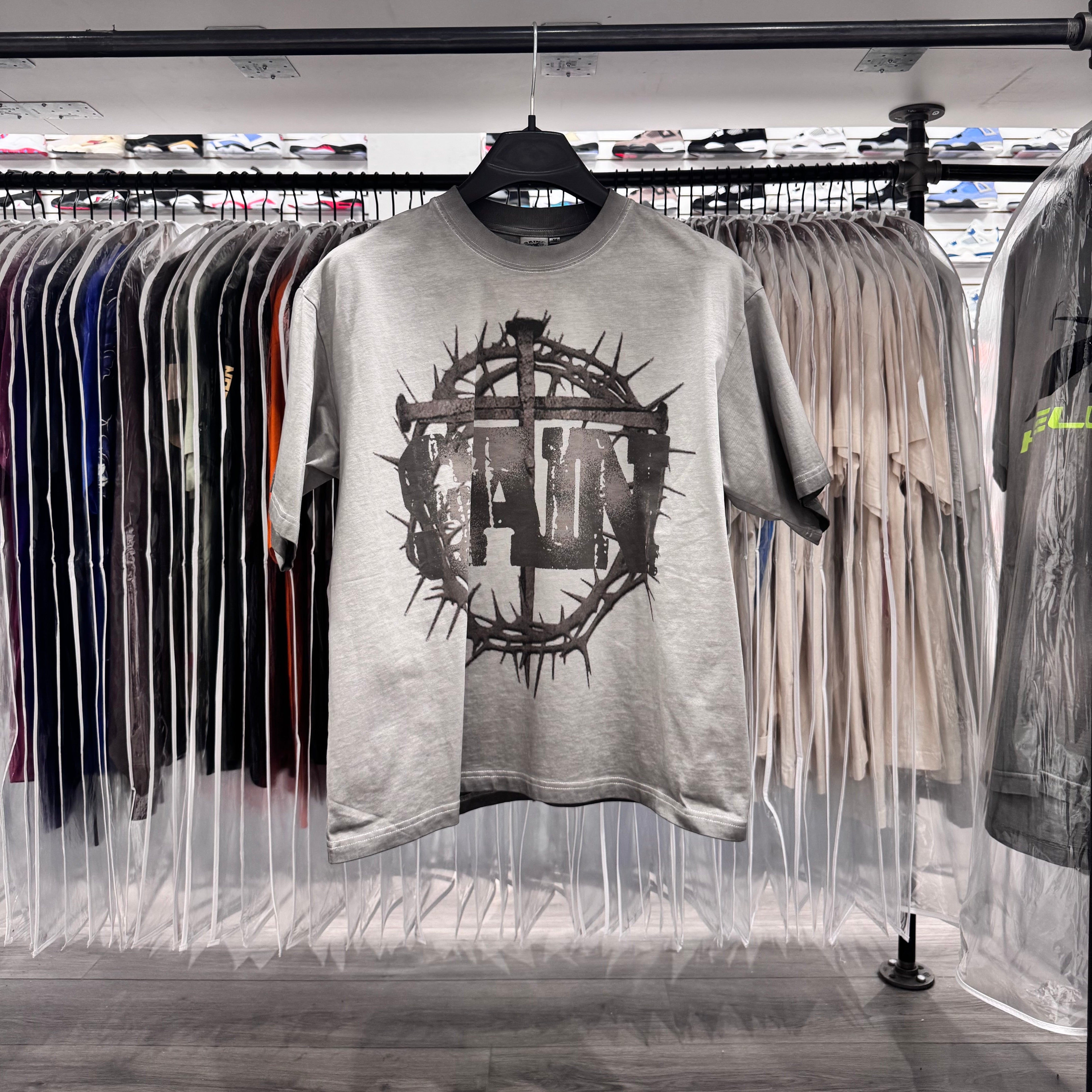 Saint Vanity Cross Tee White