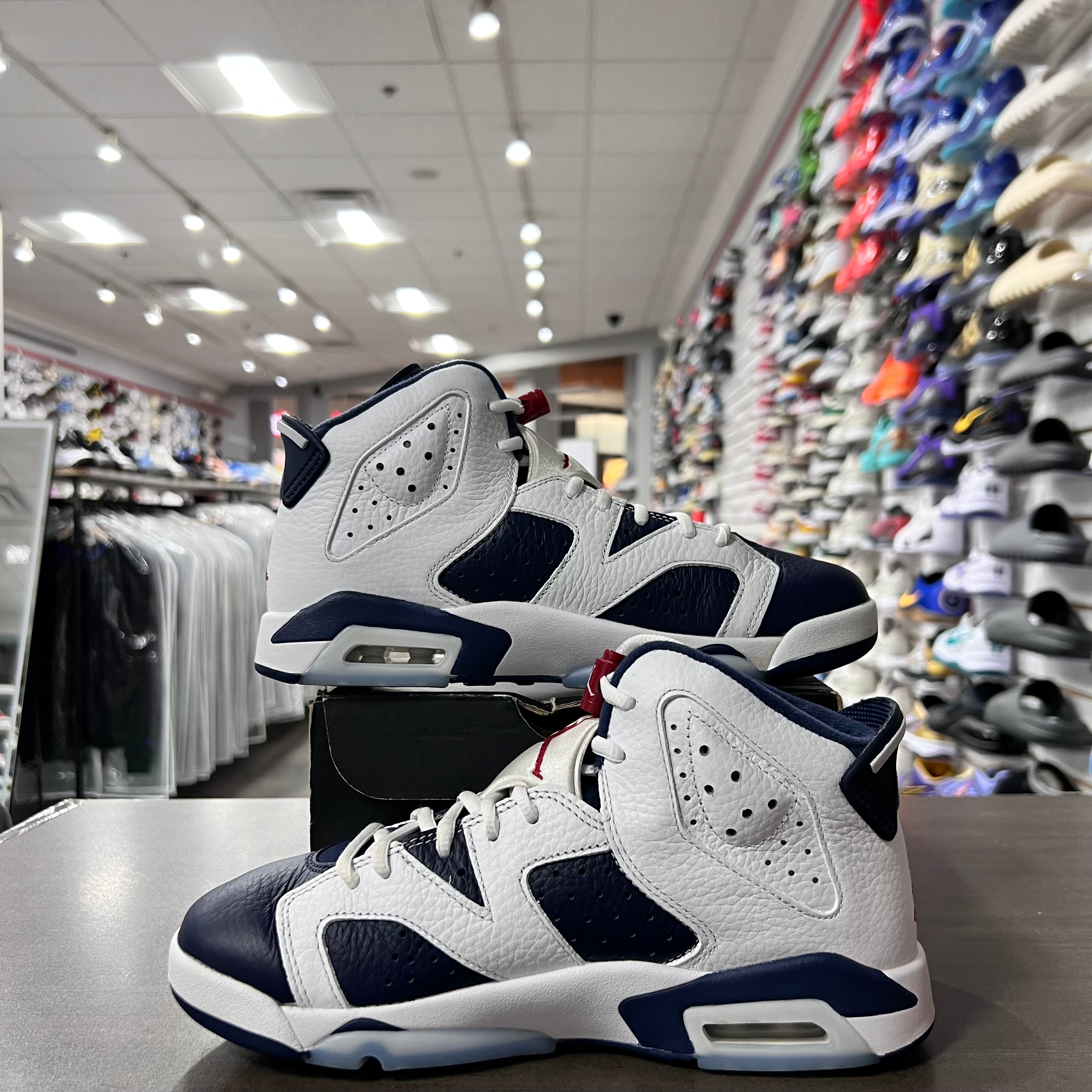 Jordan Retro 6 Gs Olympic (Lightly Worn+Replacement Box)