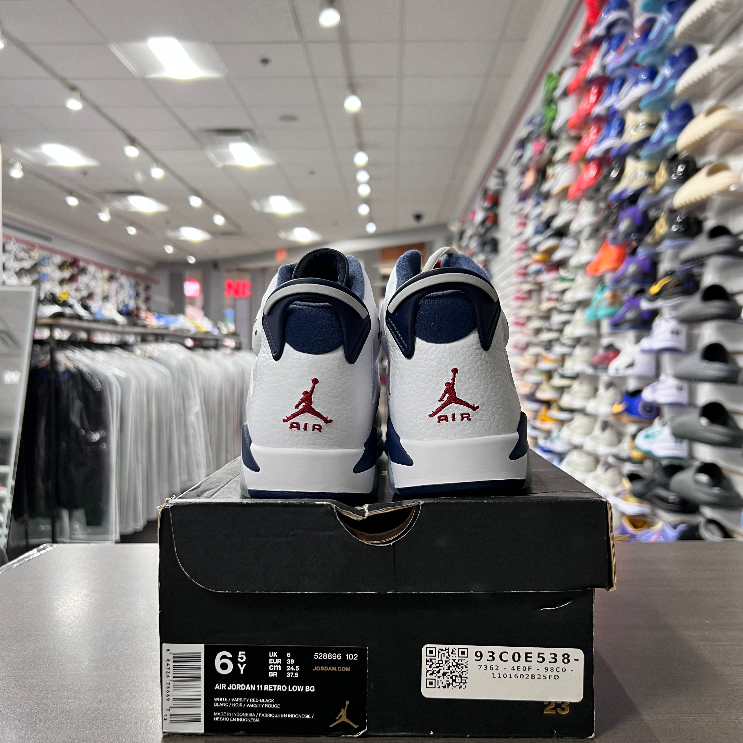 Jordan Retro 6 Gs Olympic (Lightly Worn+Replacement Box)