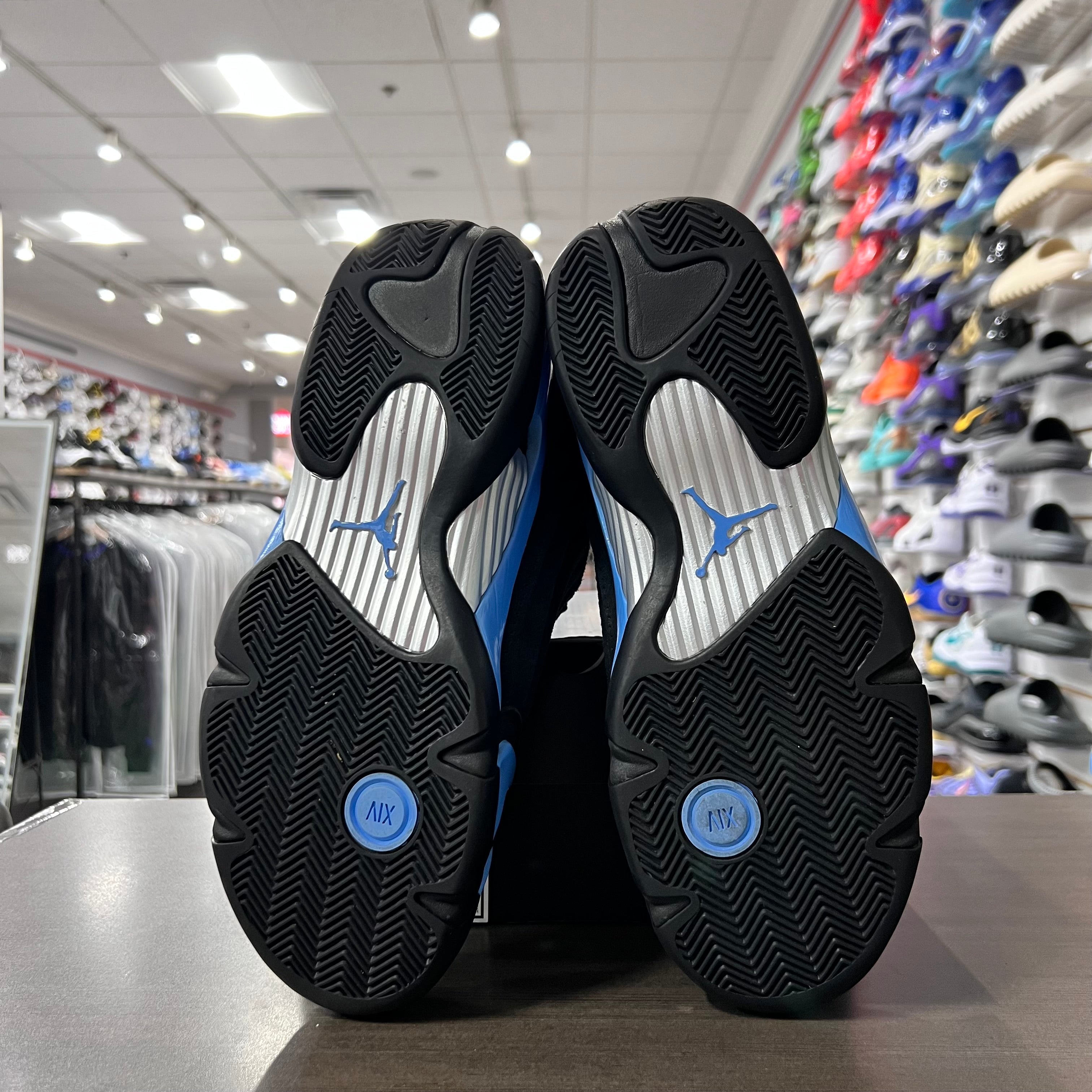 Jordan Retro 14 Mens Black University Blue (Lightly Worn)