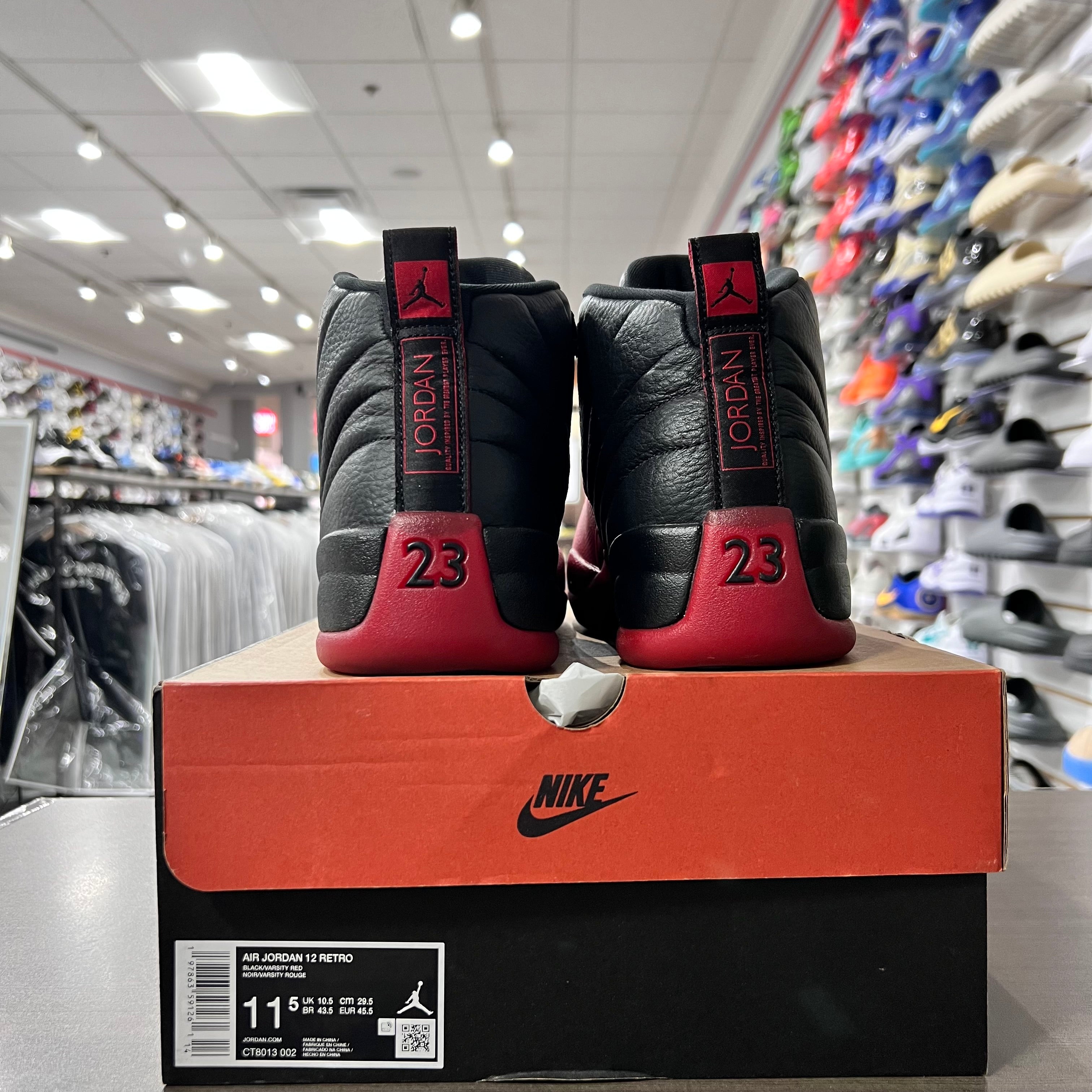 Jordan Retro 12 Mens Flu Game (2025)(Lightly Worn)