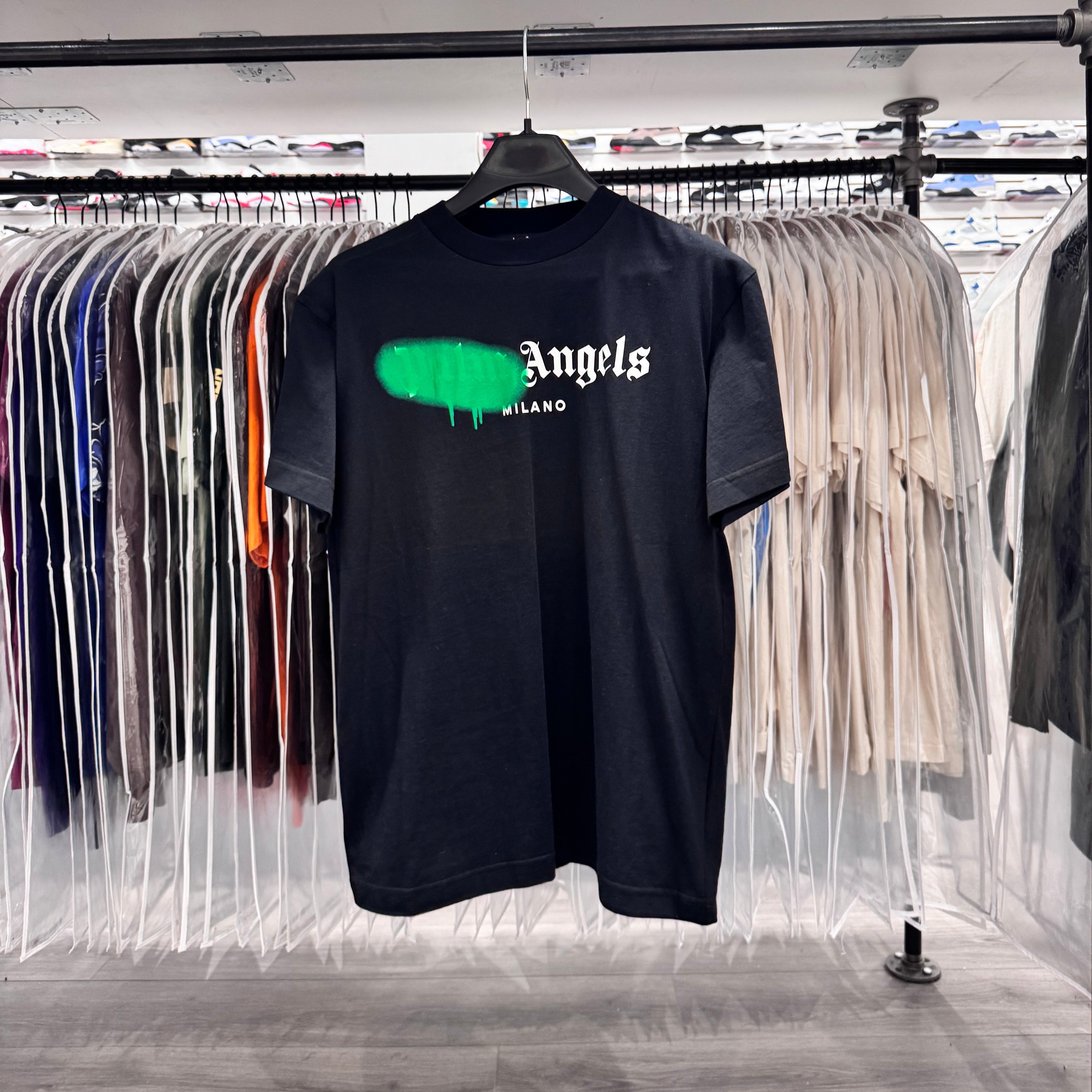 Palm Angels Tee Black Green