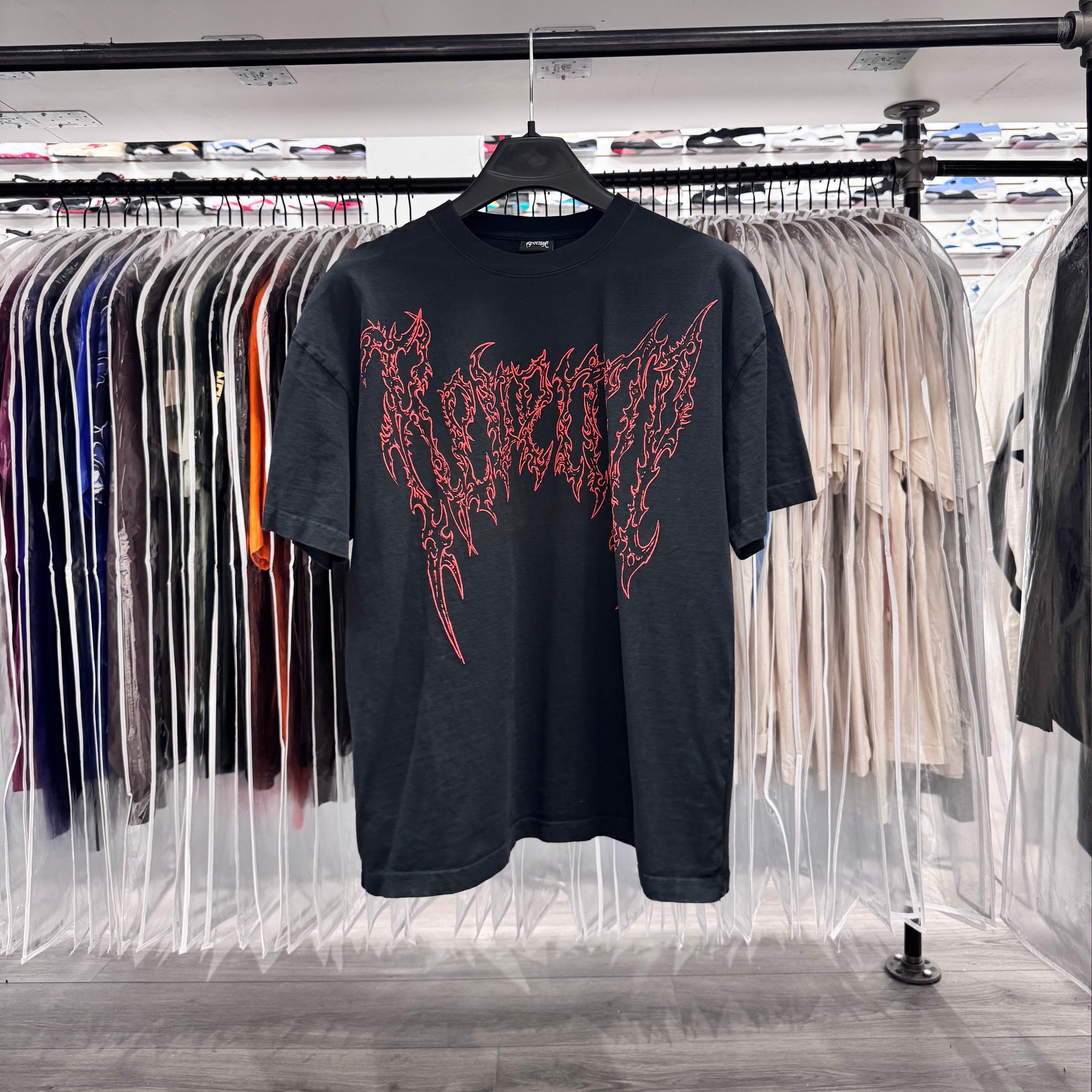 Revenge Tee Tattoo Red Black