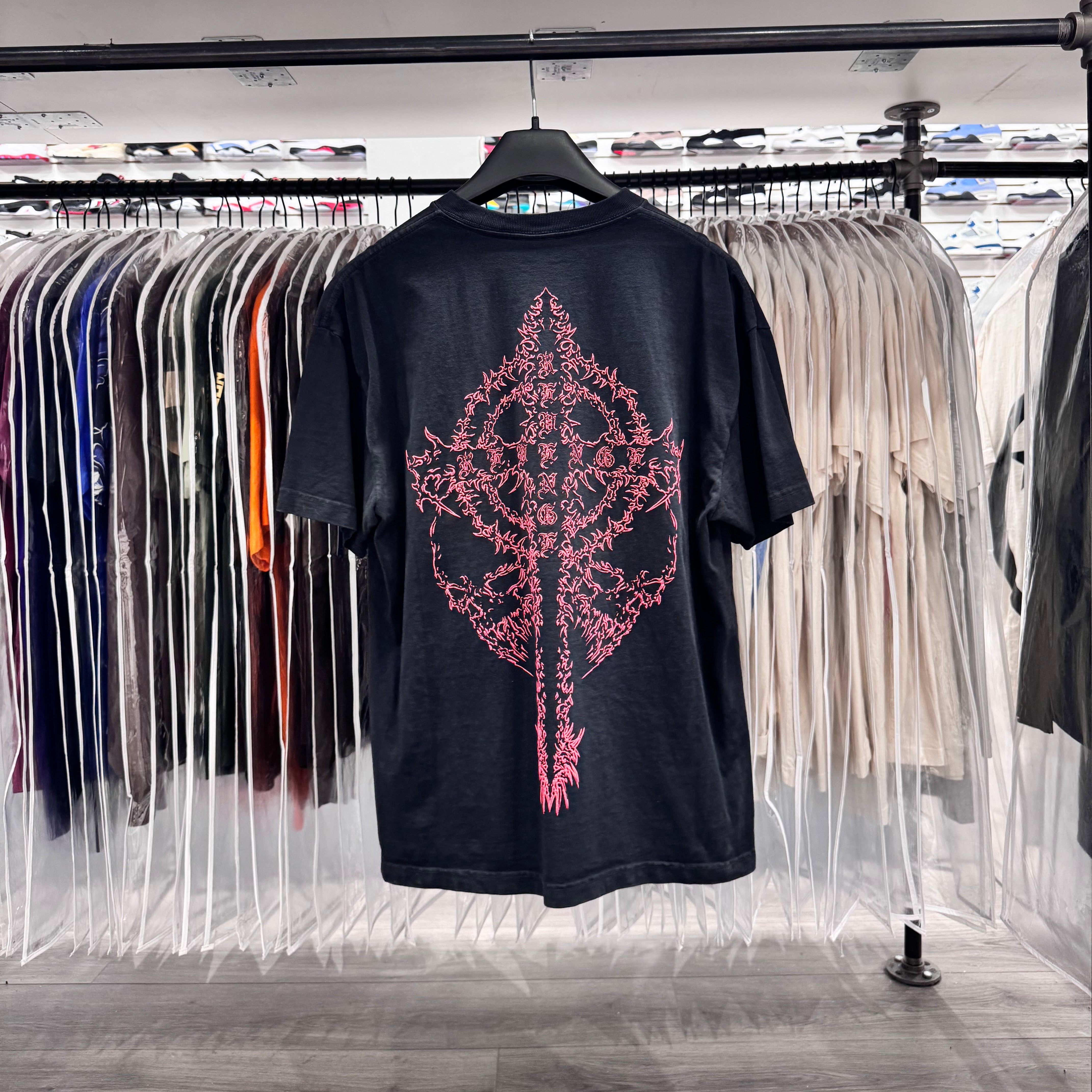 Revenge Tee Tattoo Red Black