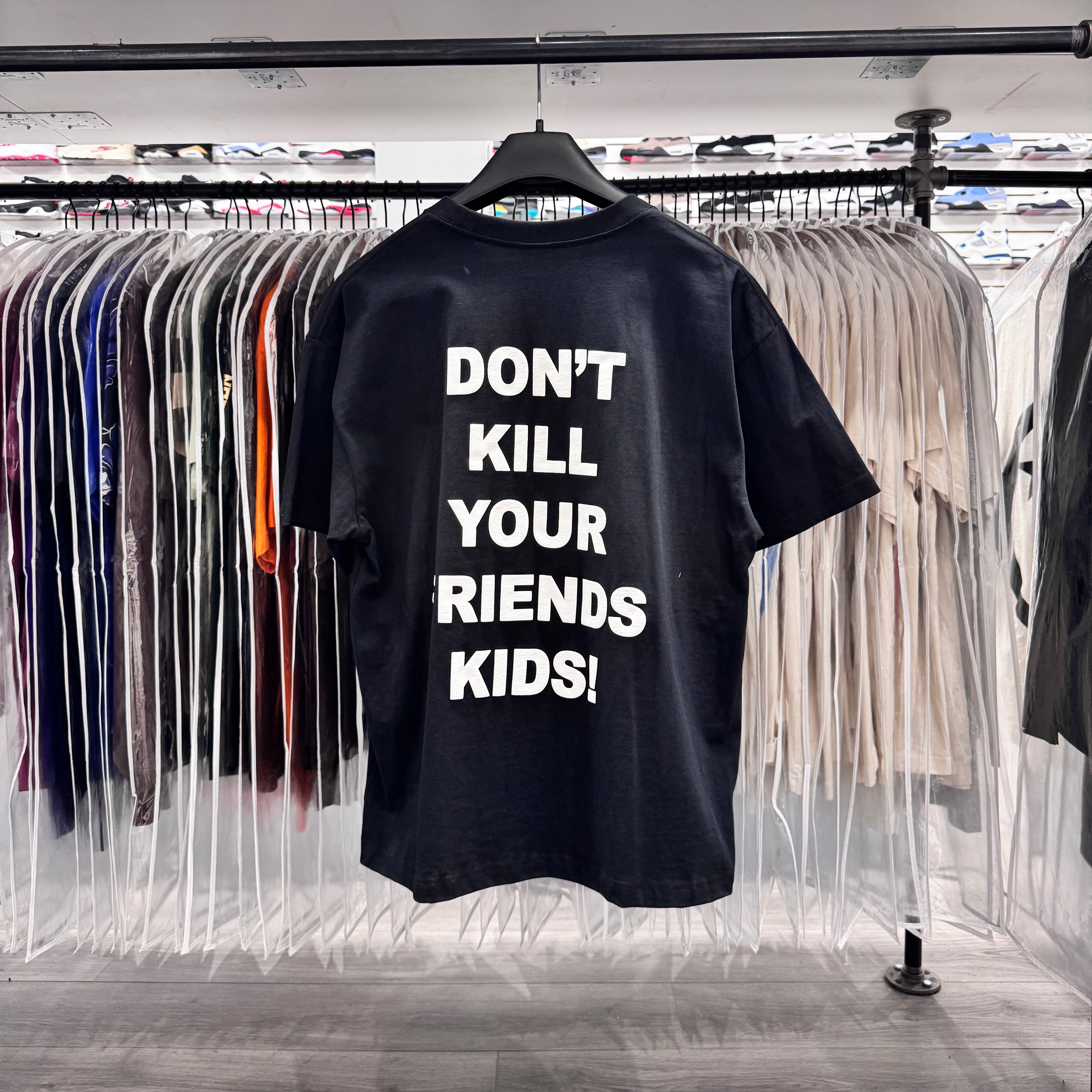 Revenge Dont Kill Your Friends Tee Black