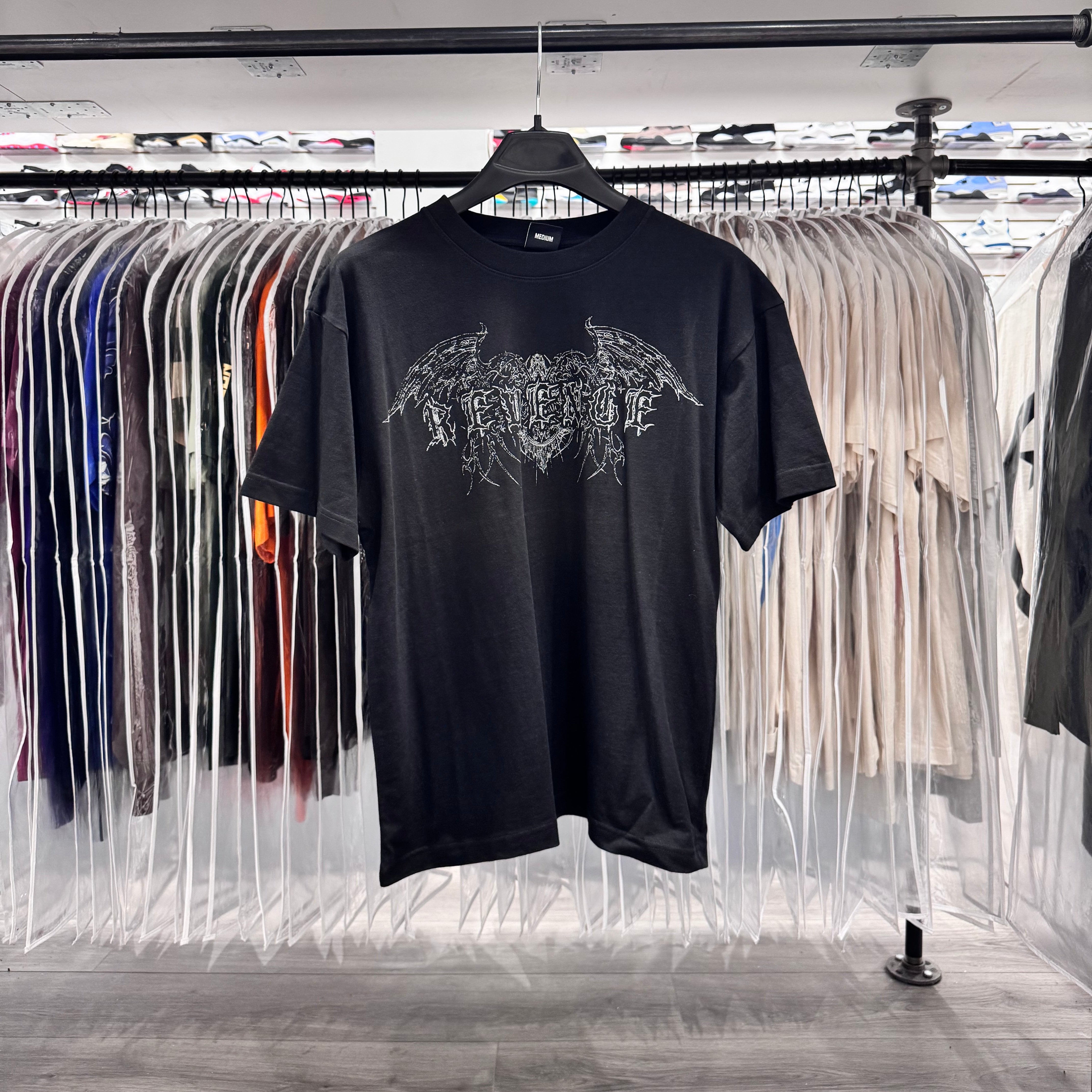 Revenge Cruciform Black Tee