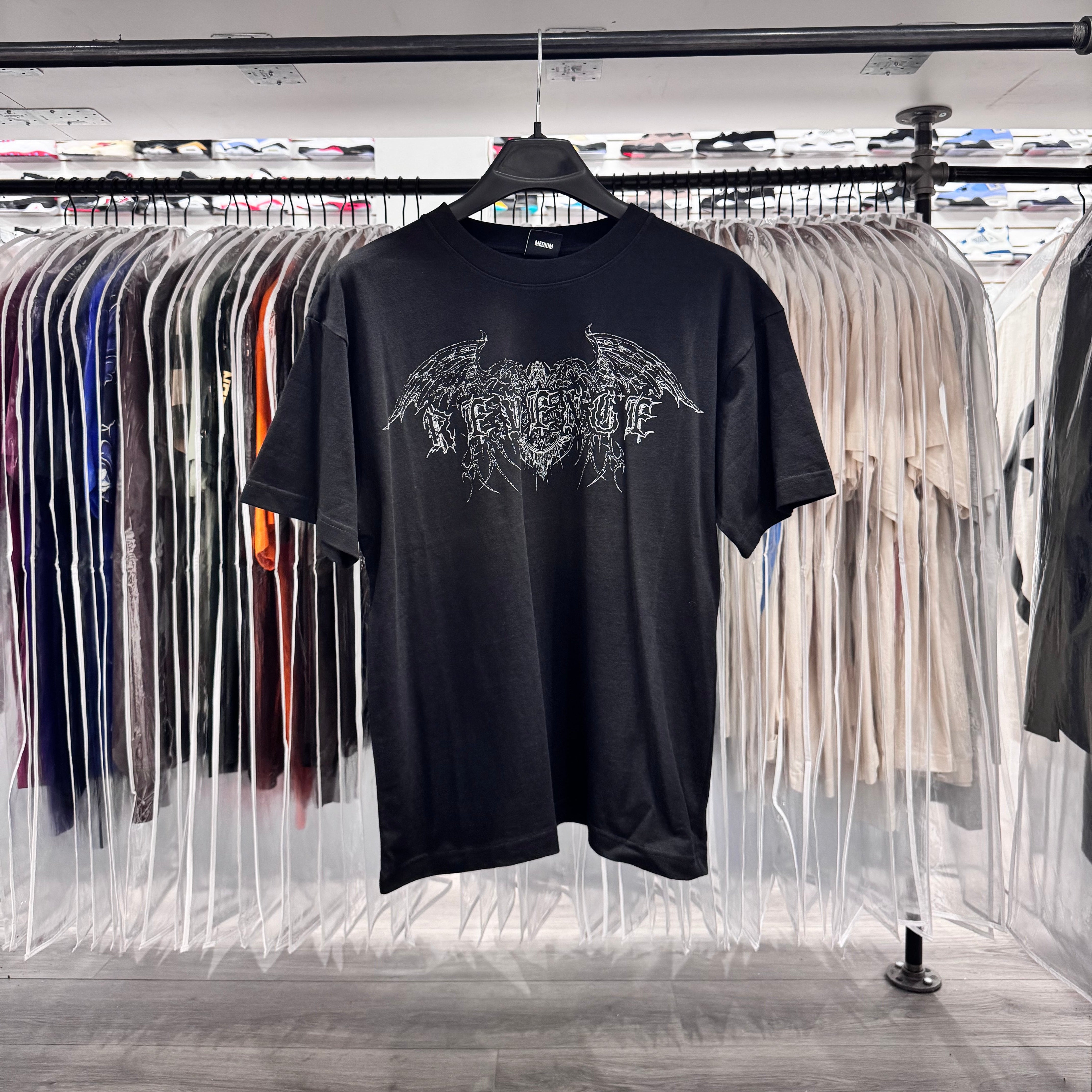 Revenge Tee Cruciform Black