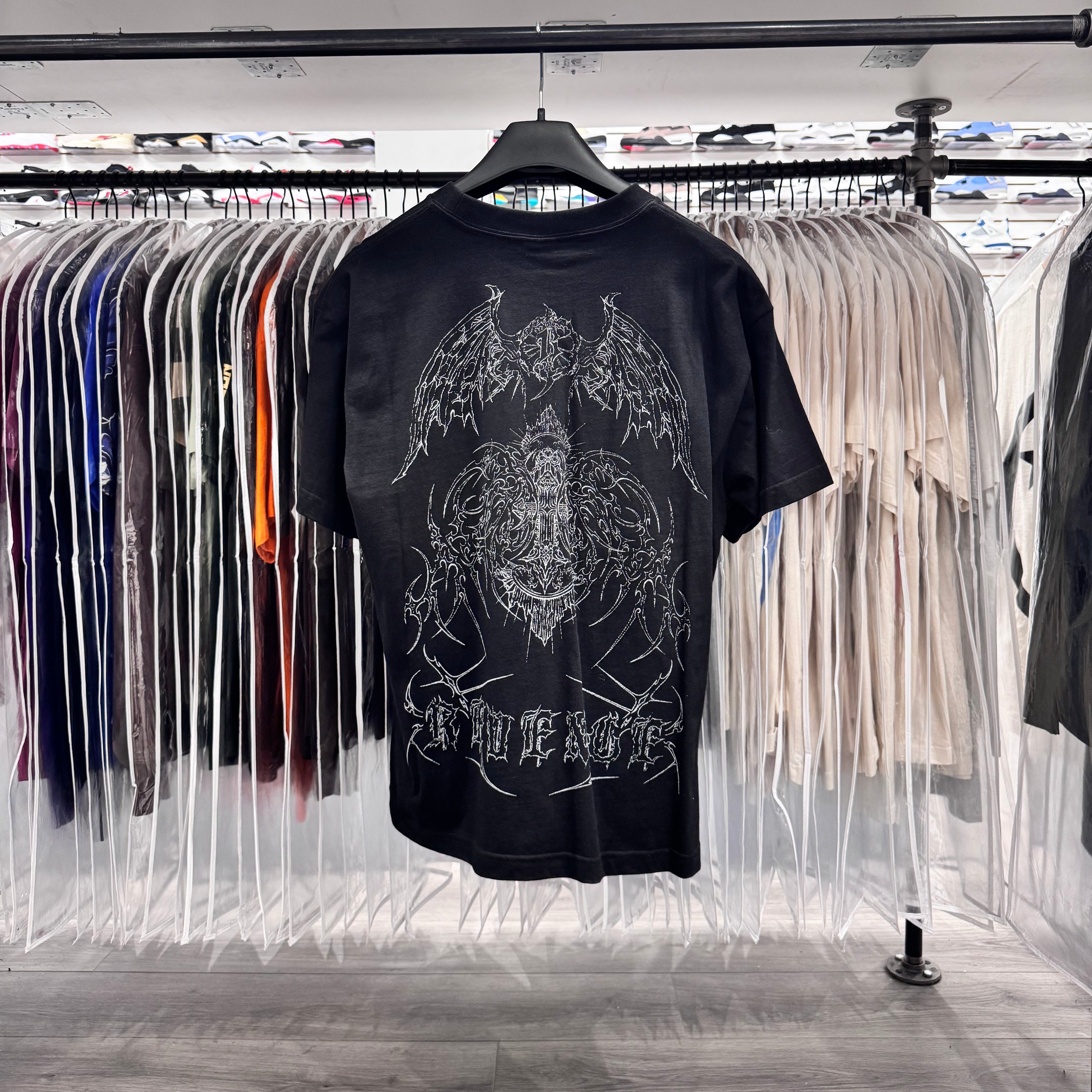 Revenge Cruciform Black Tee