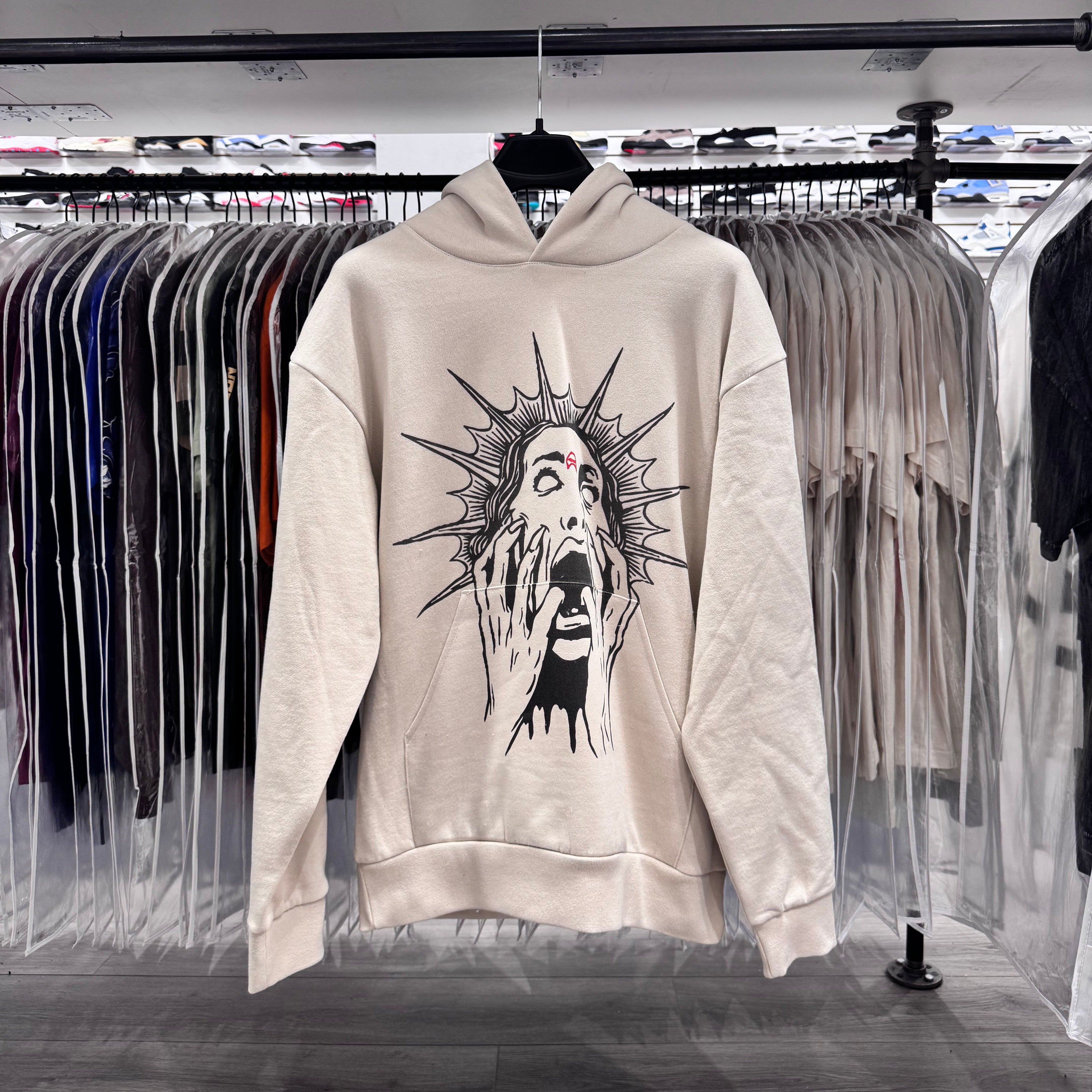 Drty6ix30 hoodie beige