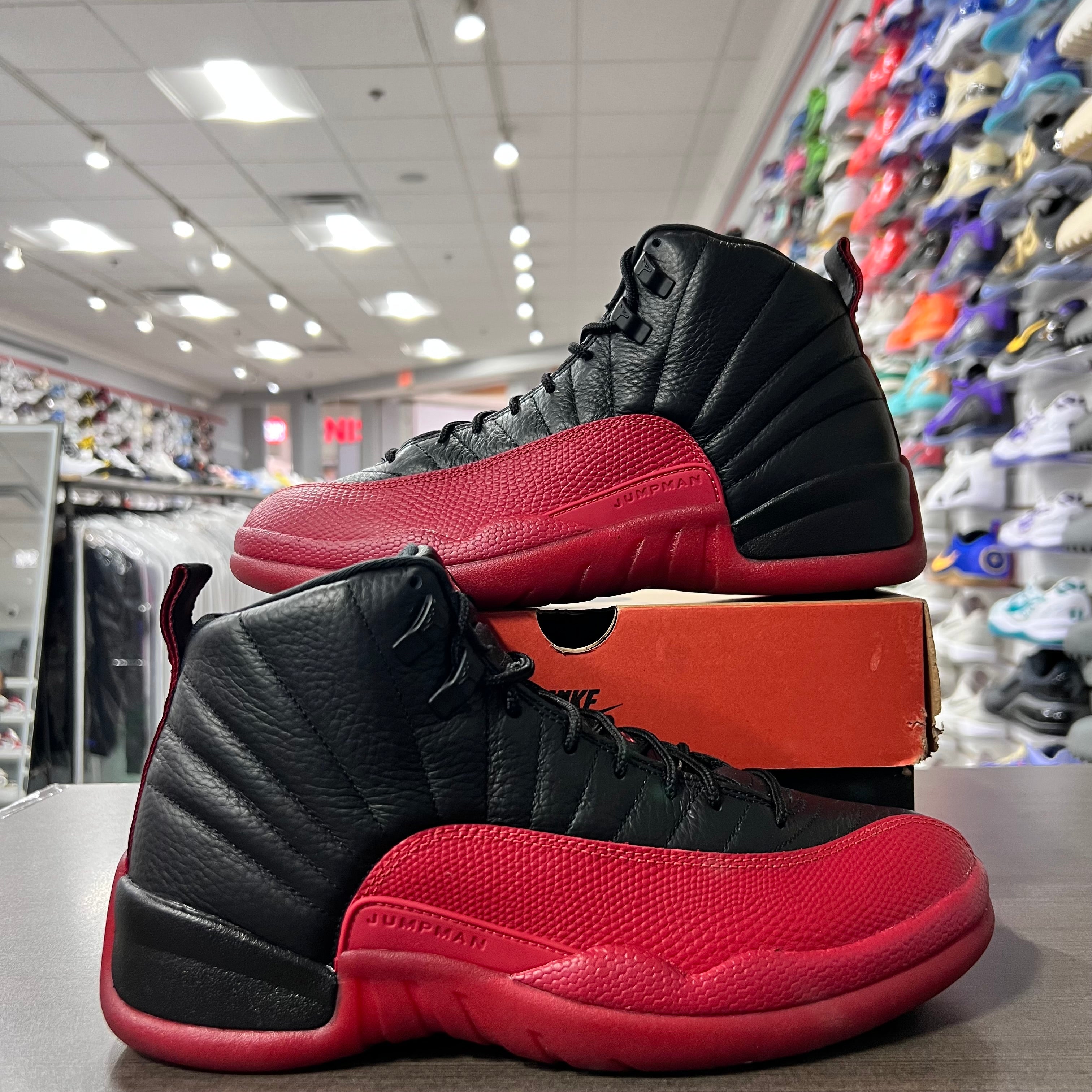 Jordan Retro 12 Mens Flu Game (Lightly Worn)