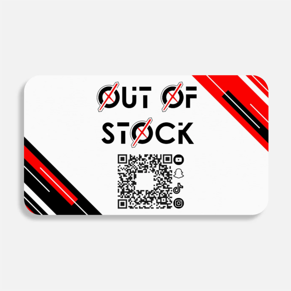 Out of Stock Gift Card