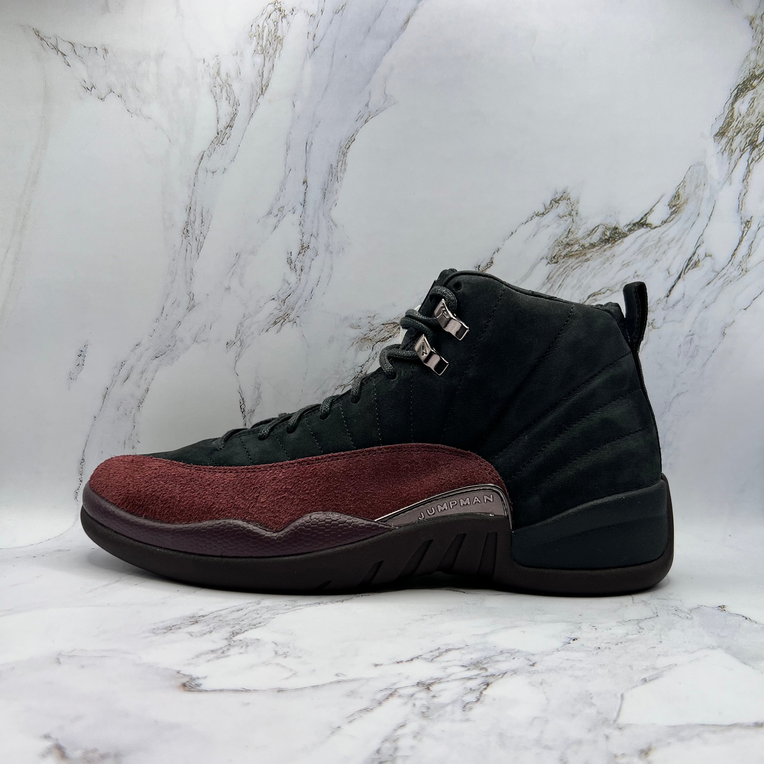 Jordan Retro 12 Womens A Ma Maniere Black