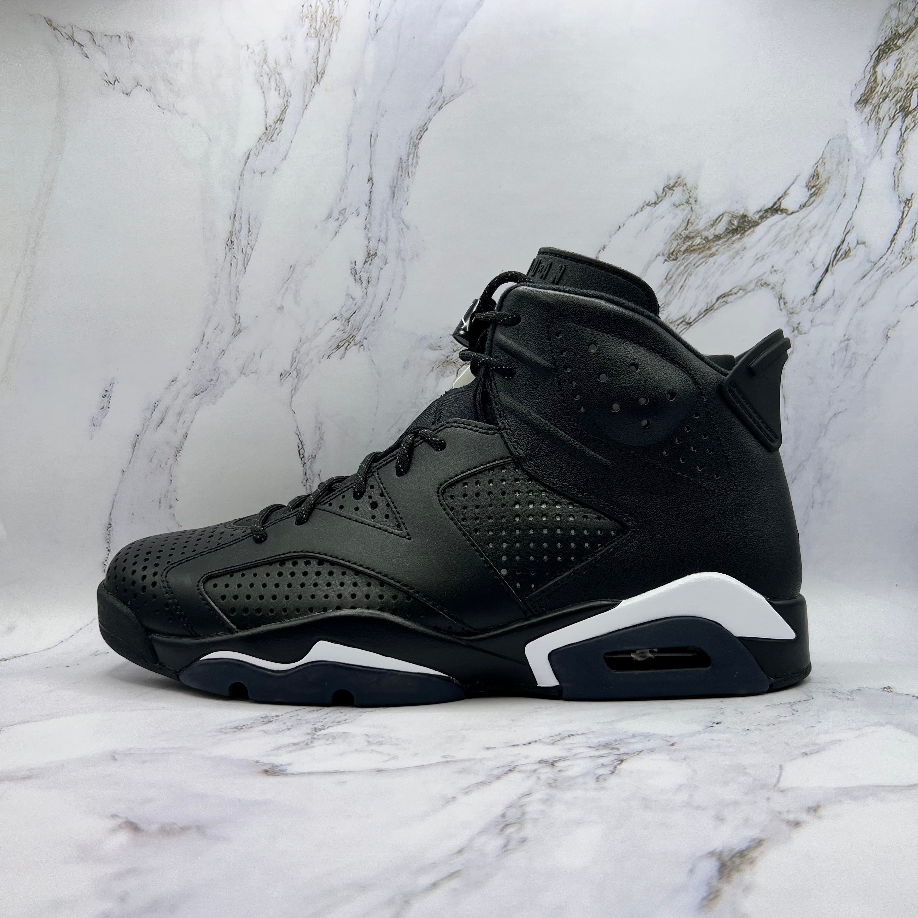 Jordan Retro 6 Mens Black Cat