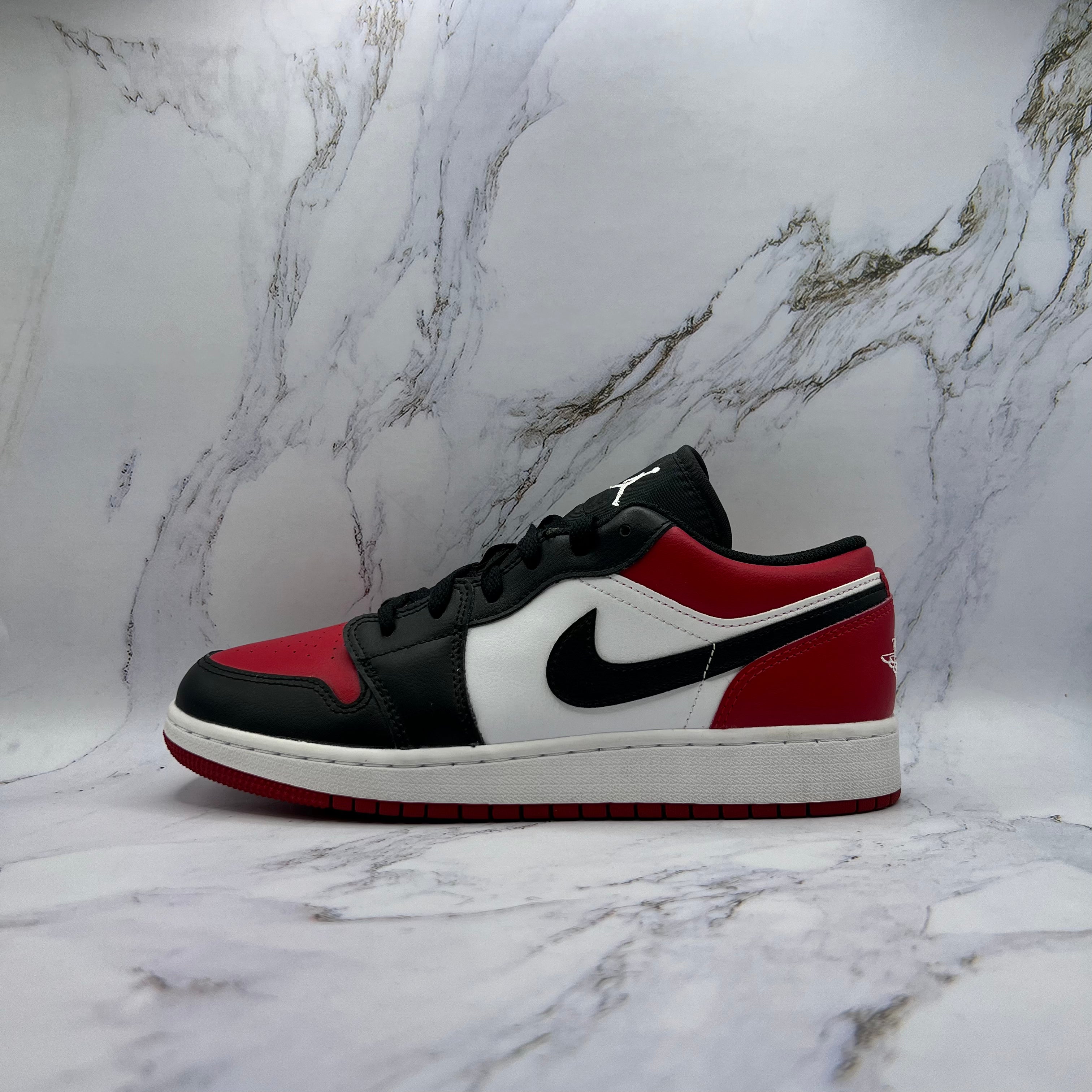 Jordan 1 Low Gs Bred Toe