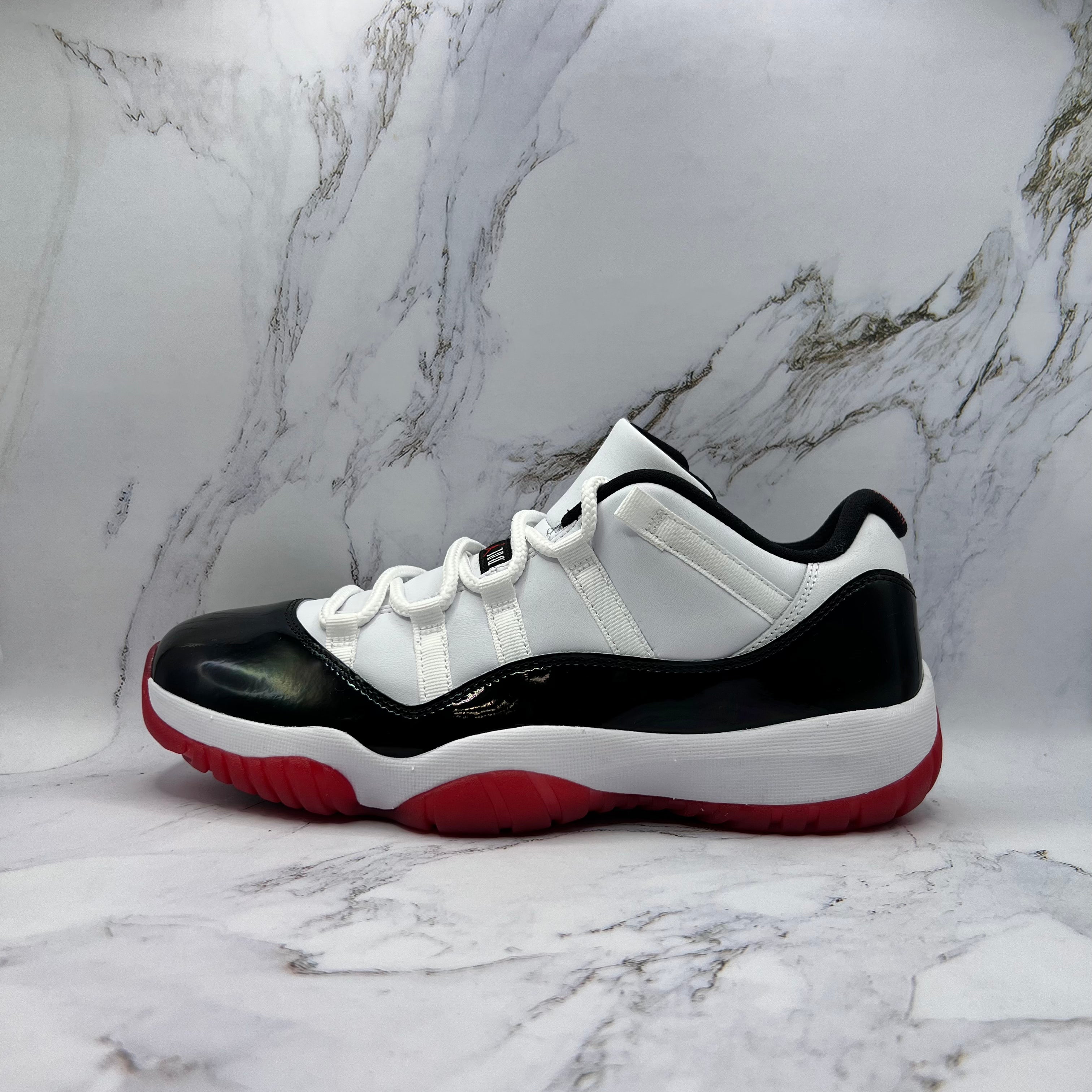 Jordan Retro 11 Low Mens Concord Bred (Replacement Box)