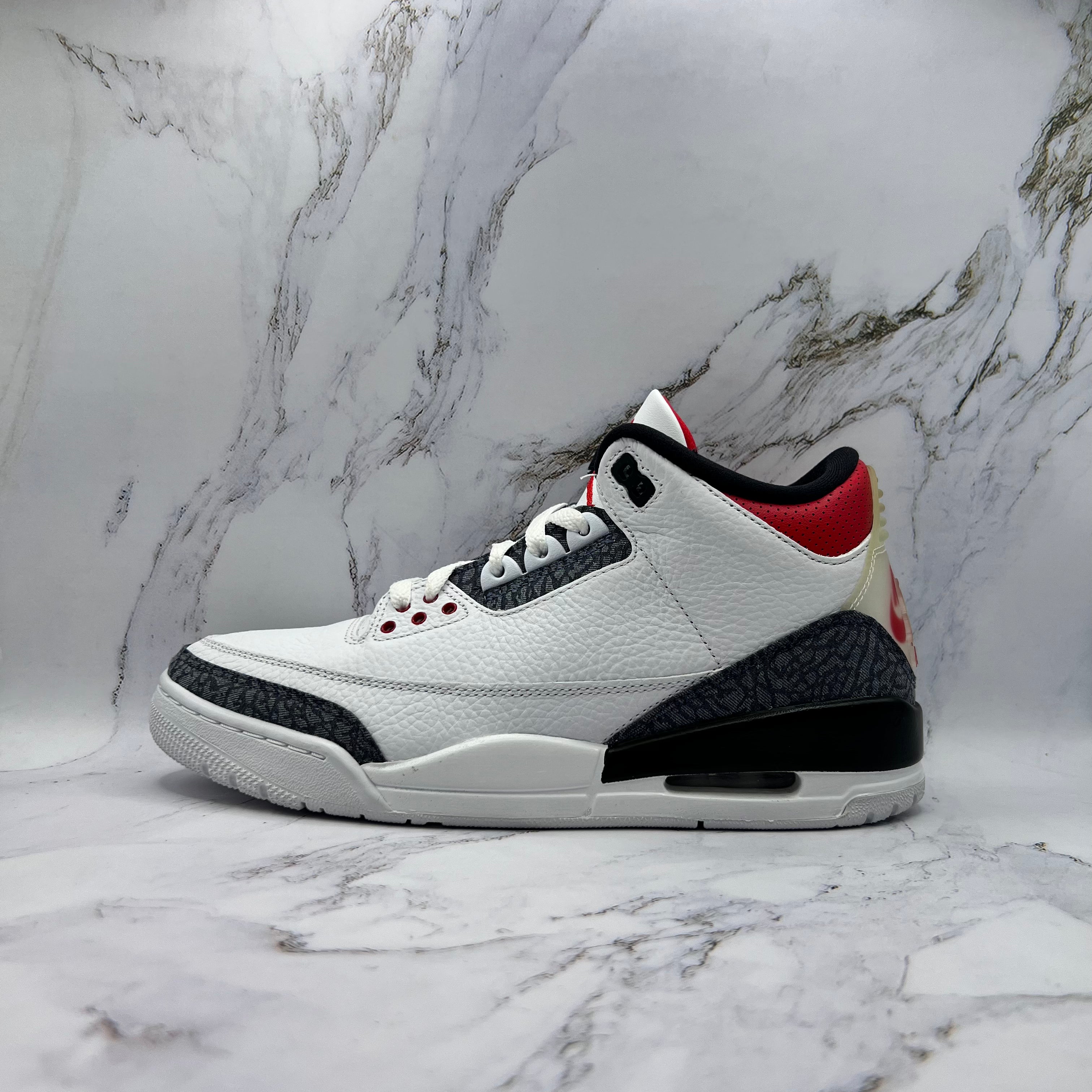 Jordan Retro 3 Mens Denim