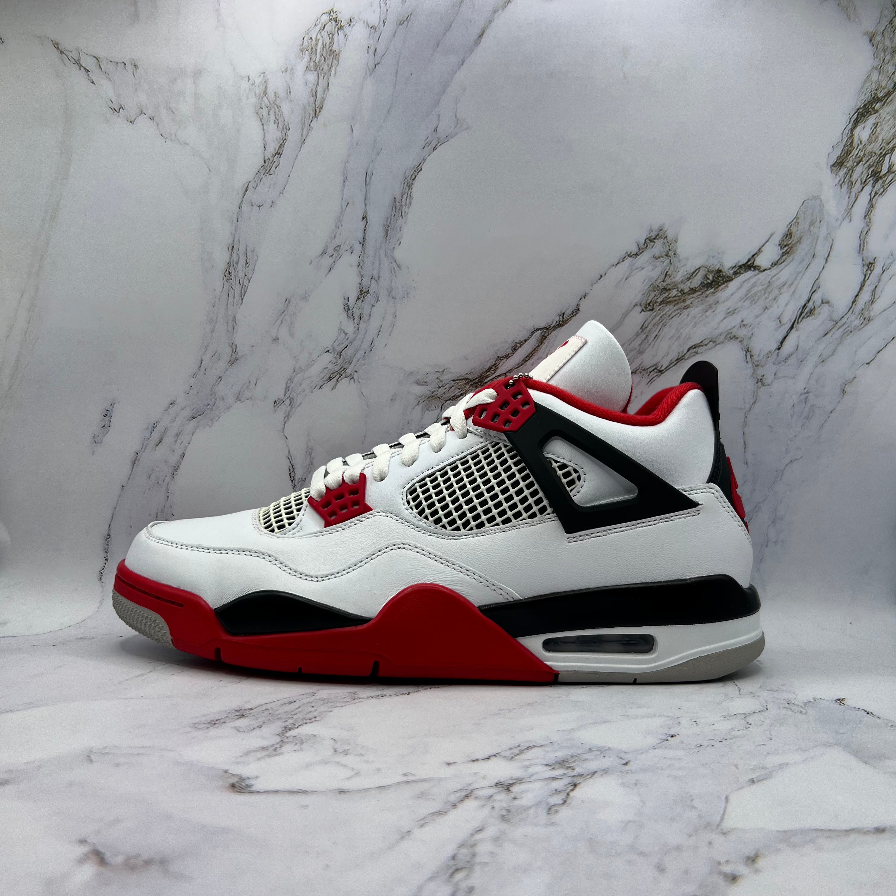 Jordan Retro 4 Mens Fire Red