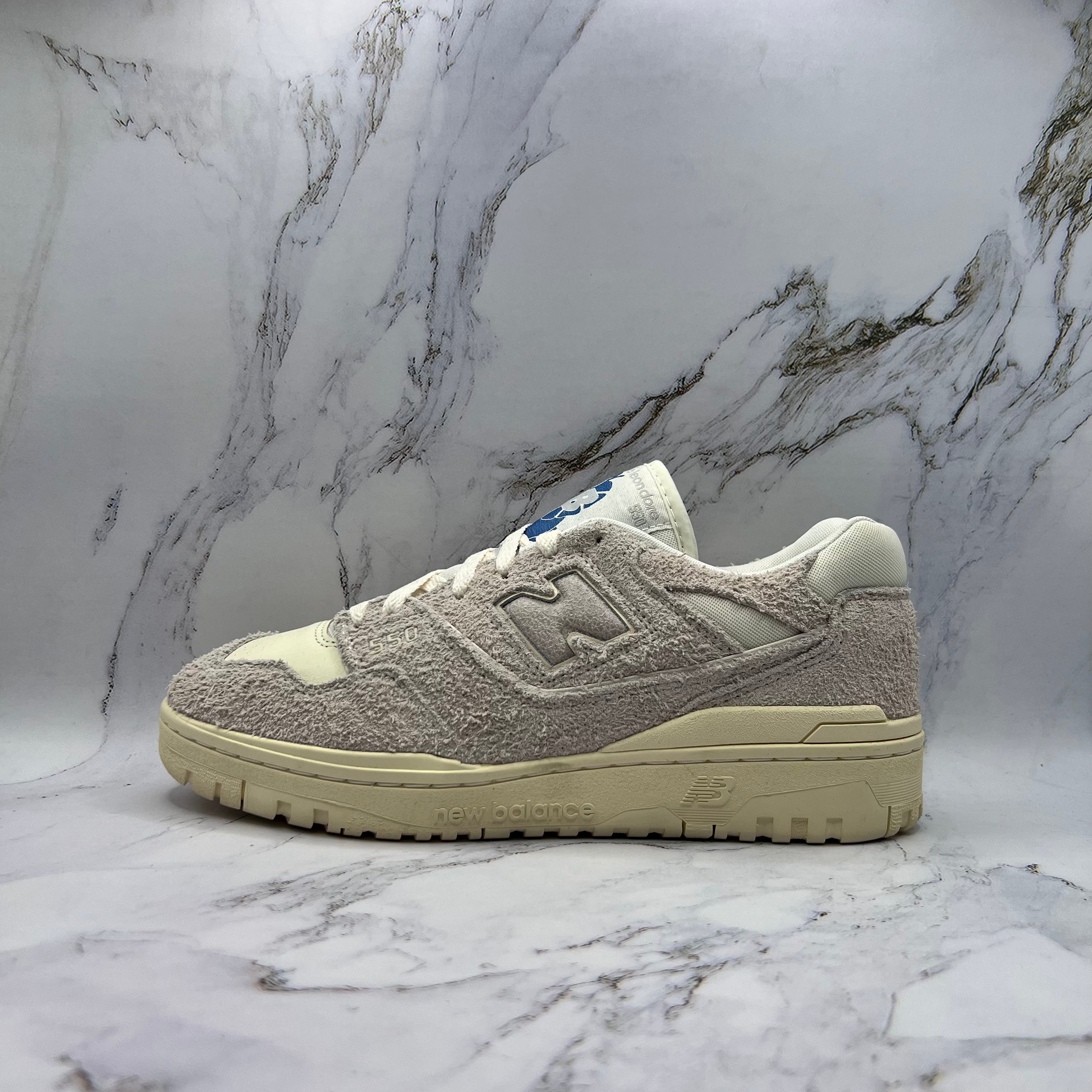 New Balance 550 Mens Aime Leon Dore Grey Suede