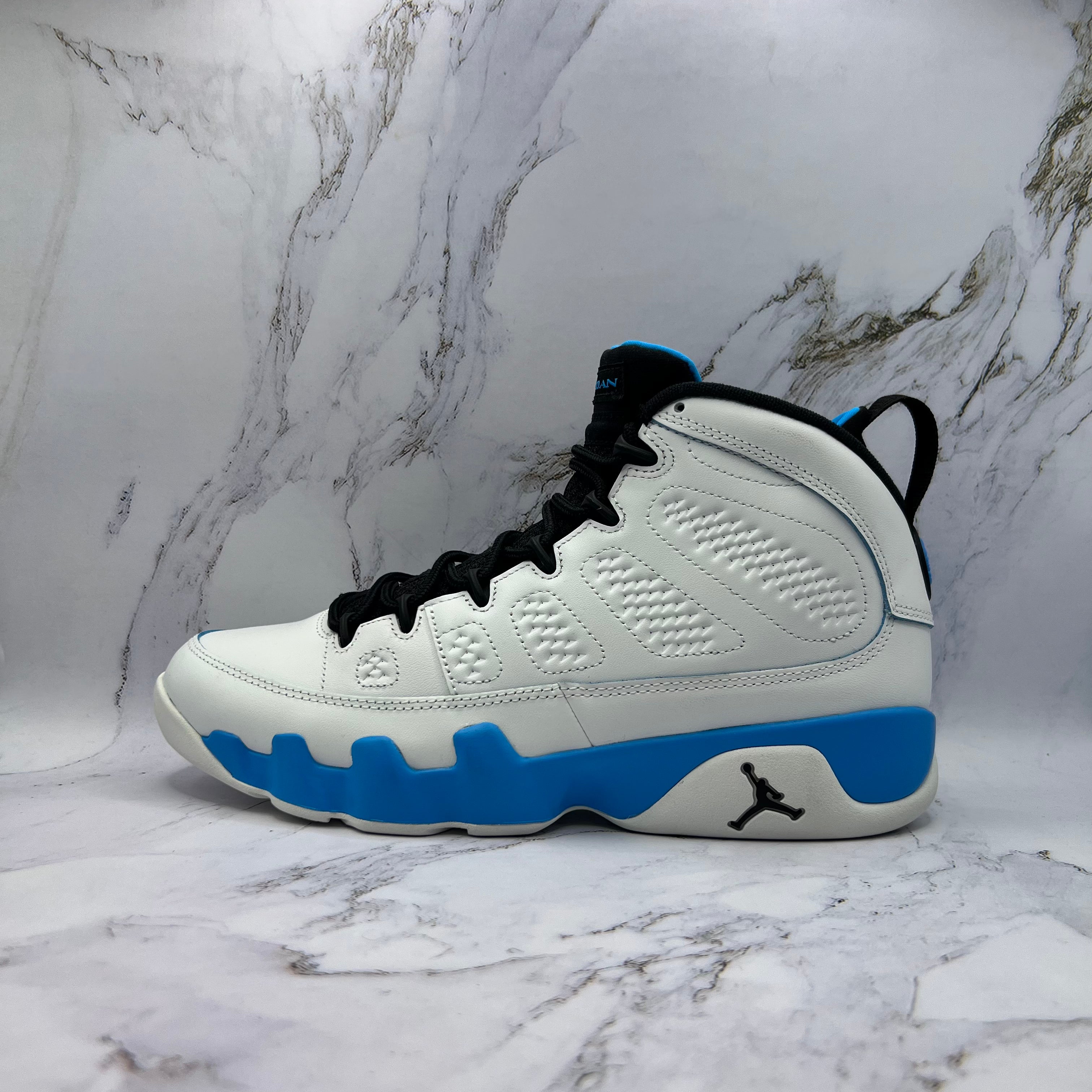 Jordan Retro 9 Mens Powder Blue