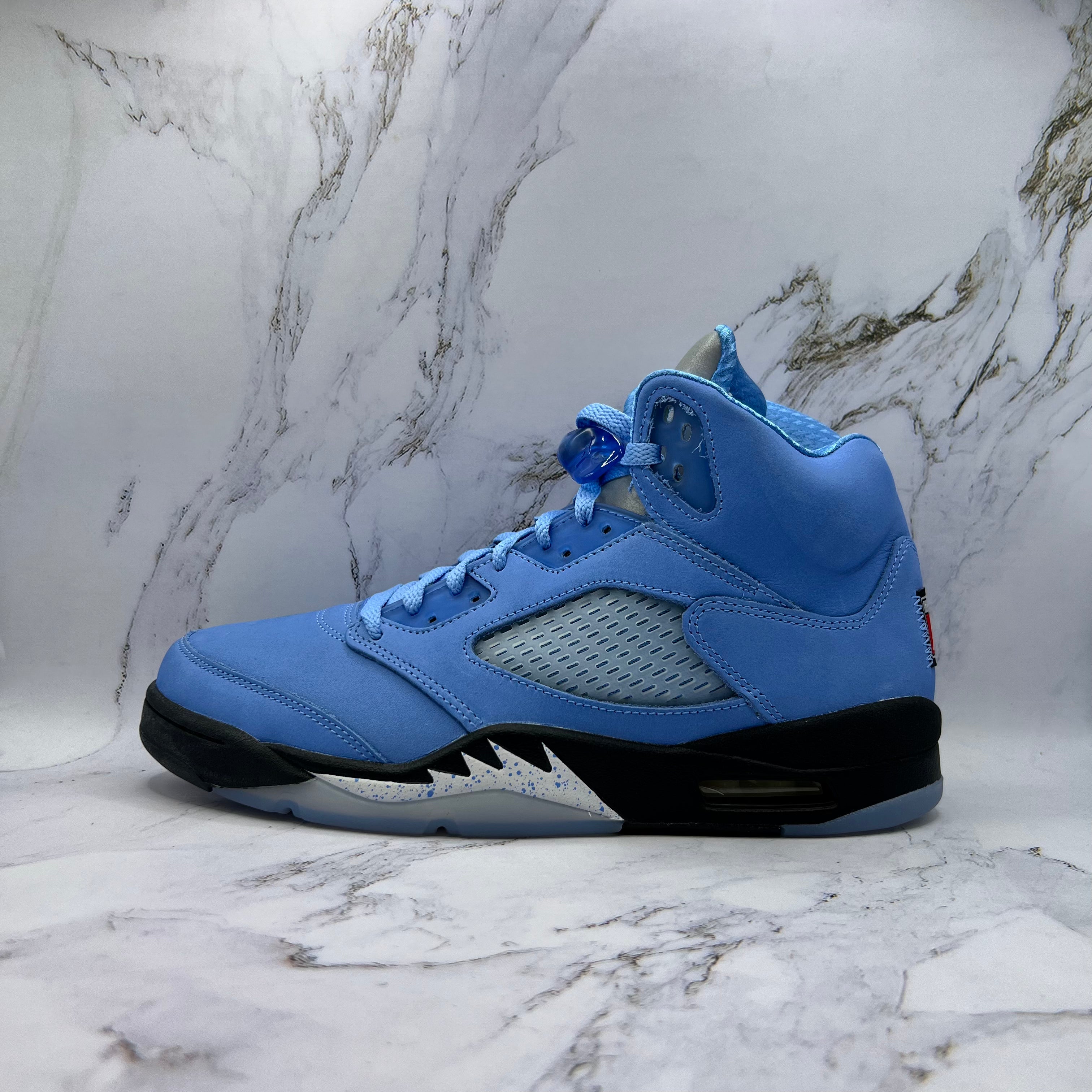Jordan Retro 5 Mens University Blue