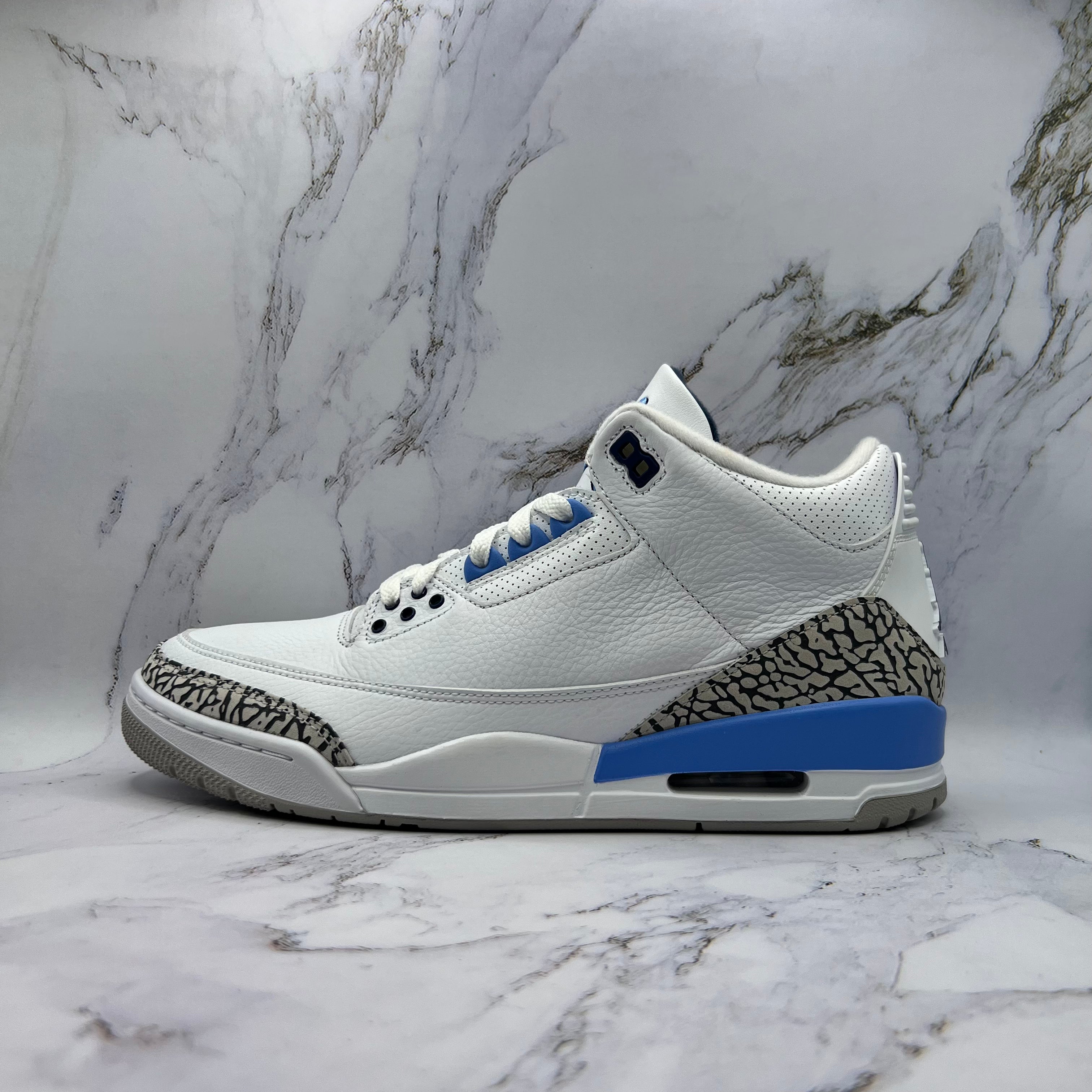 Jordan Retro 3 Mens Unc