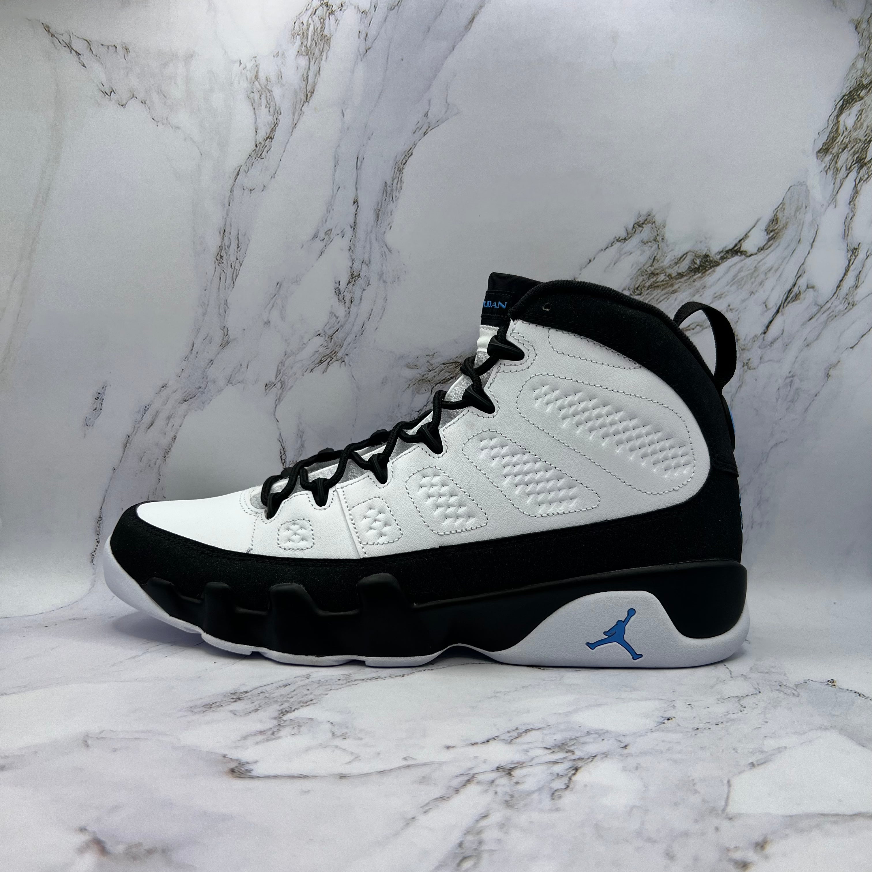 Jordan Retro 9 Mens University Blue (Replacement Box)