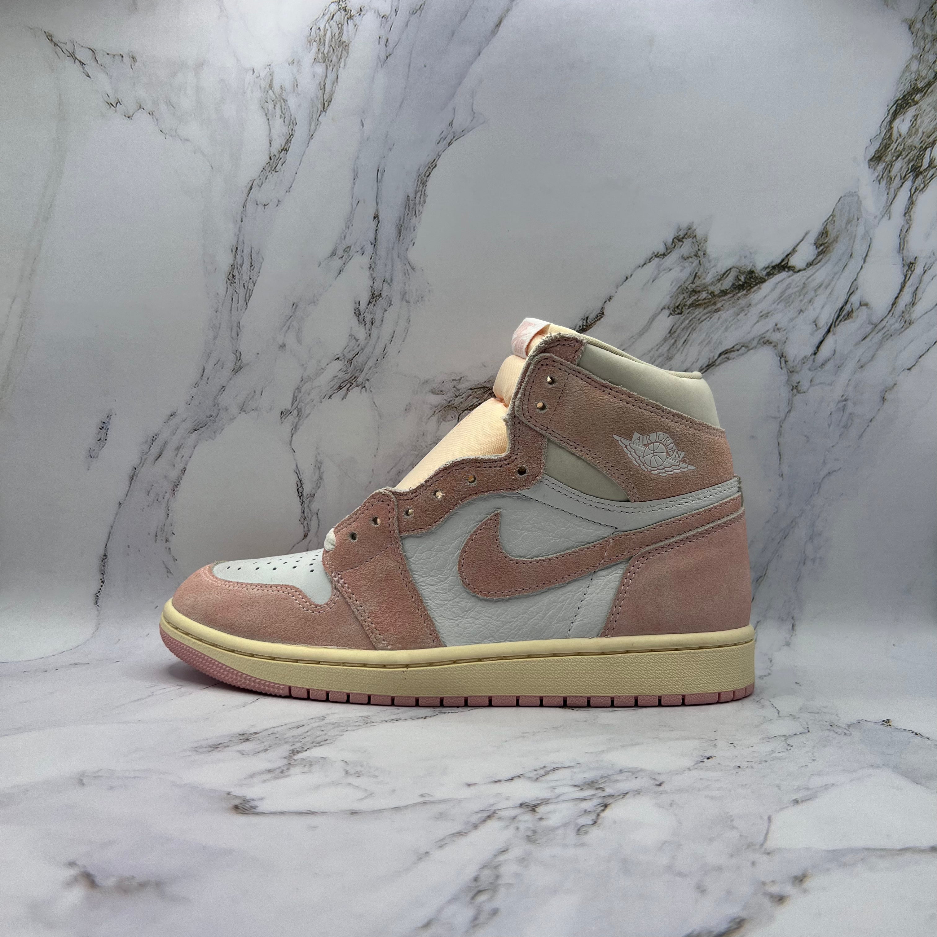 Jordan Retro 1 High Og Womens Washed Pink